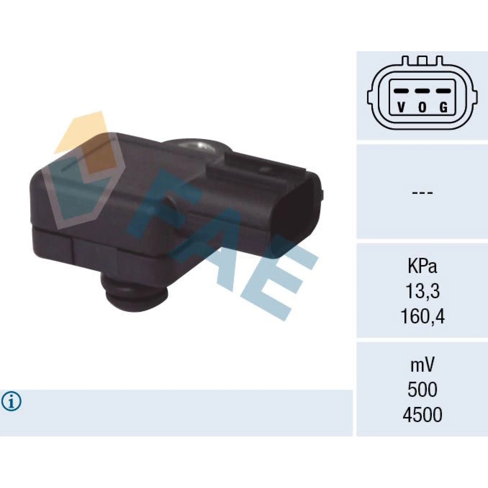 FAE Sensor, Saugrohrdruck 15078
