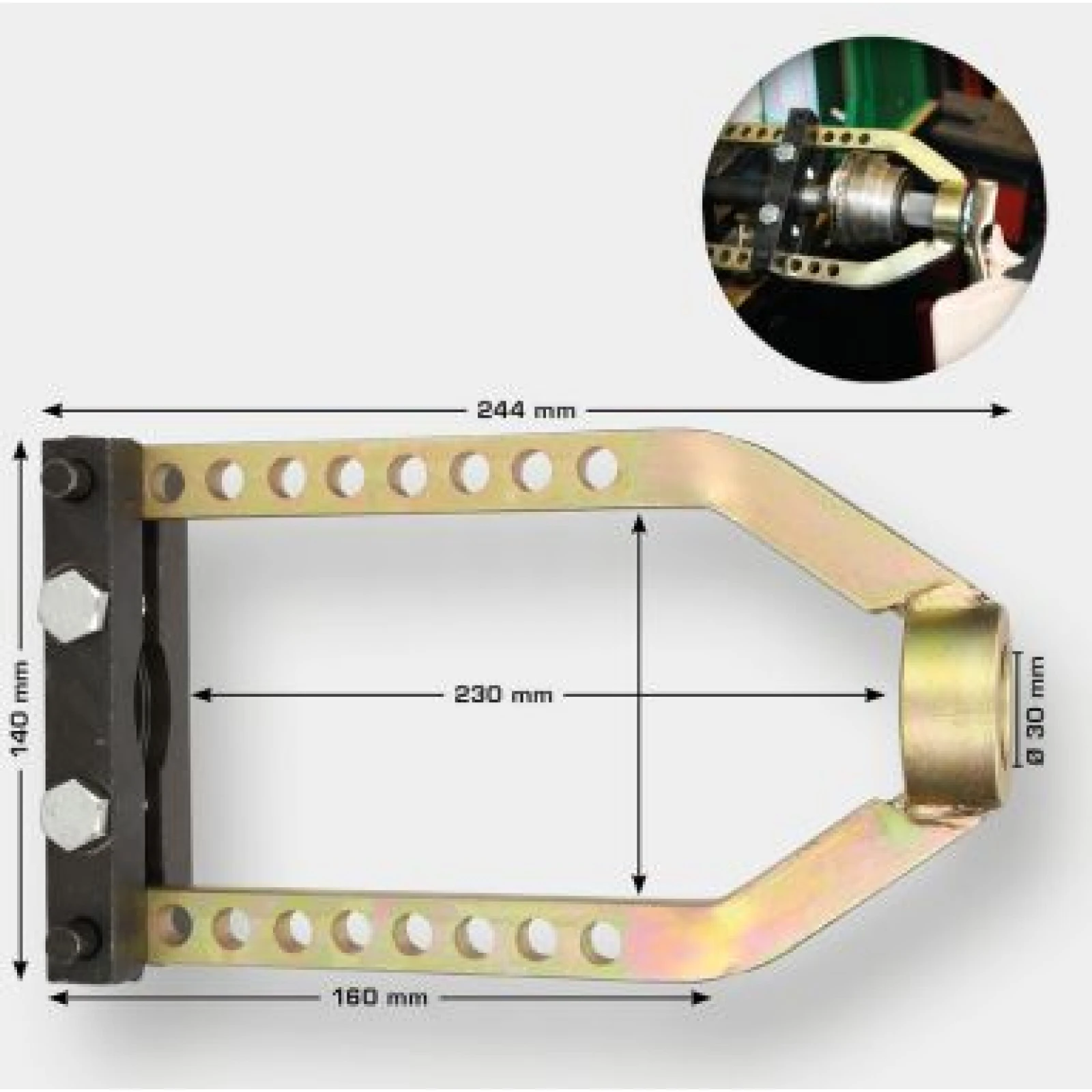 KS TOOLS Abzieher, Antriebswellengelenk BT676003