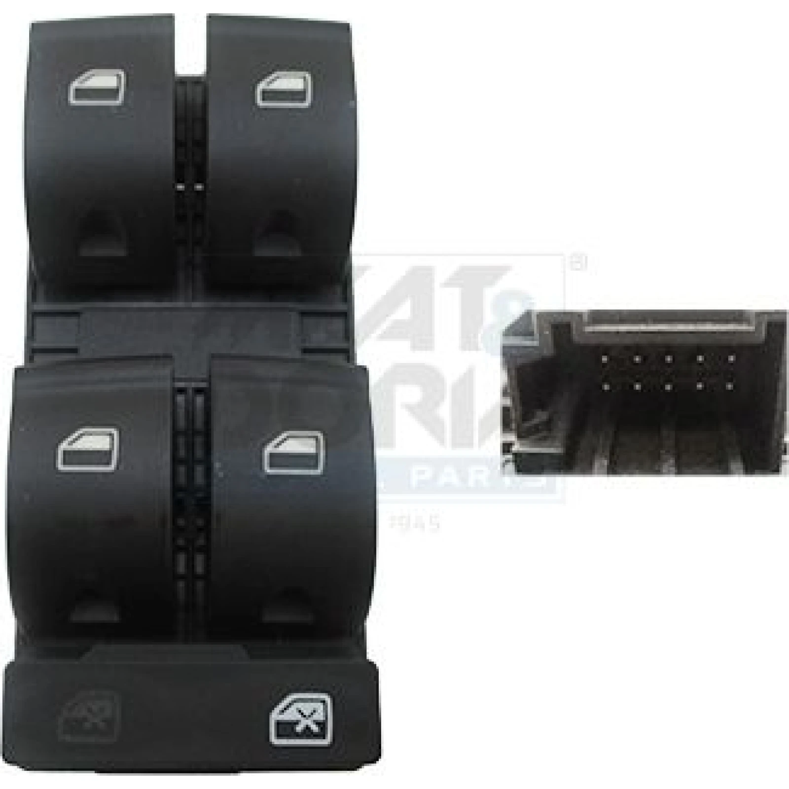 Meat & Doria Fensterheberschalter 26155, vorne links, 10-polig – OE Nummer 8E0959851D5PR - l