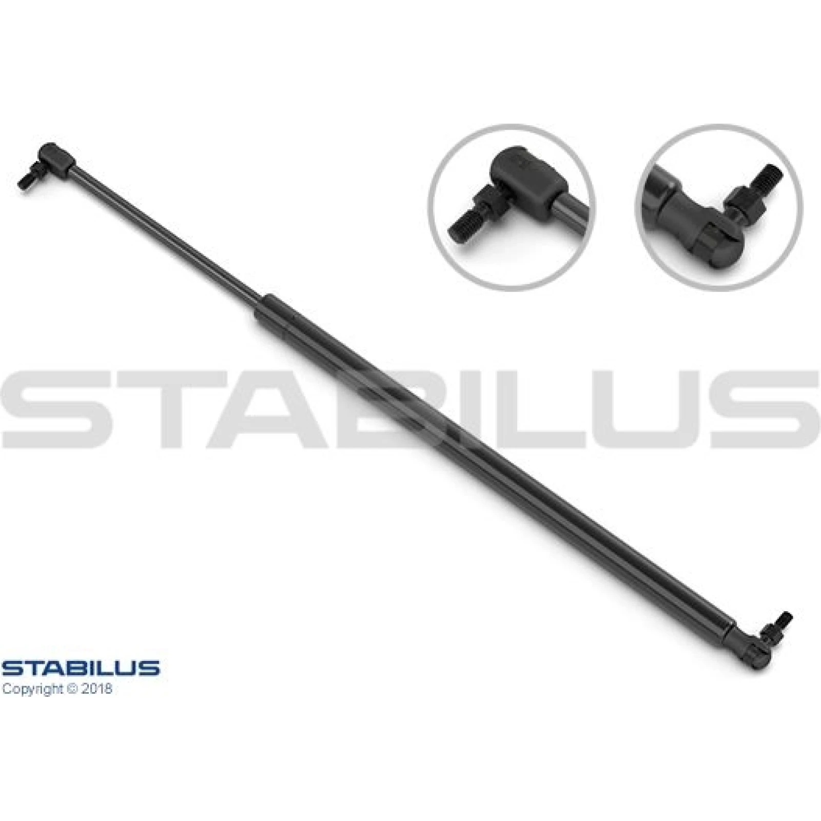 Gasfeder, Vorne L 285 500N 83380