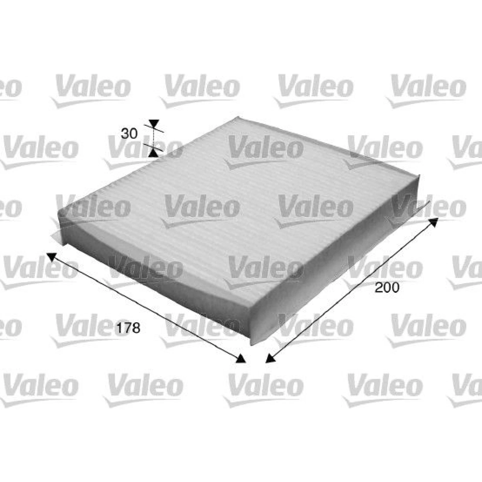Innenraumfilter Citroen Nemo 08-/Fiat Linea,Qubo,Doblo,Fiorino 07-/Peugeot Bipper 08 715616