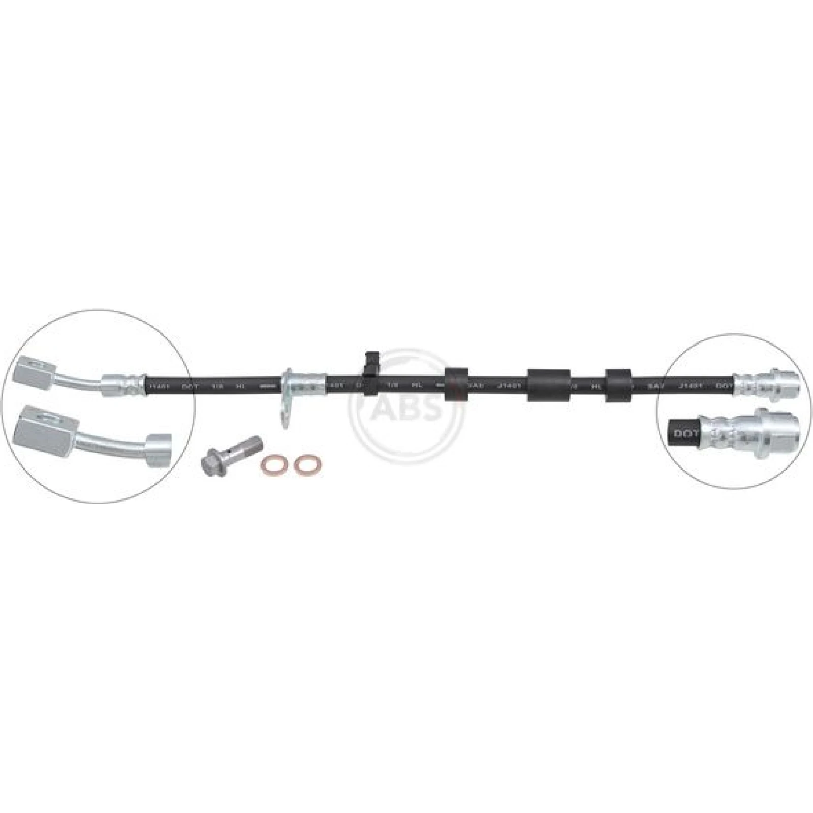 A.B.S. Bremsschlauch SL 1342