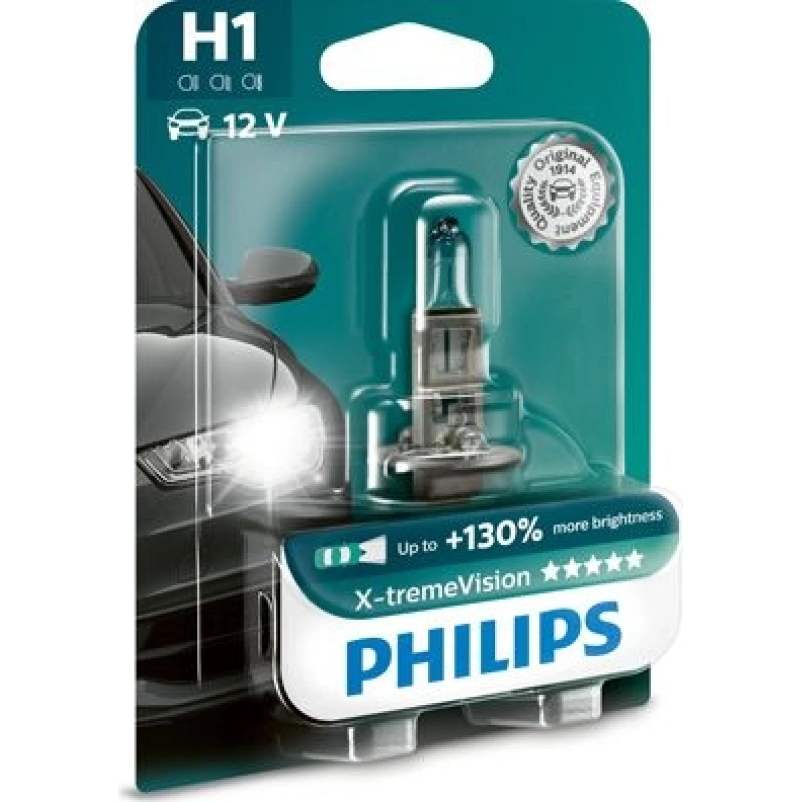 H1 X-tremeVision+,12V/55W,P14,5s 12258XV+B1