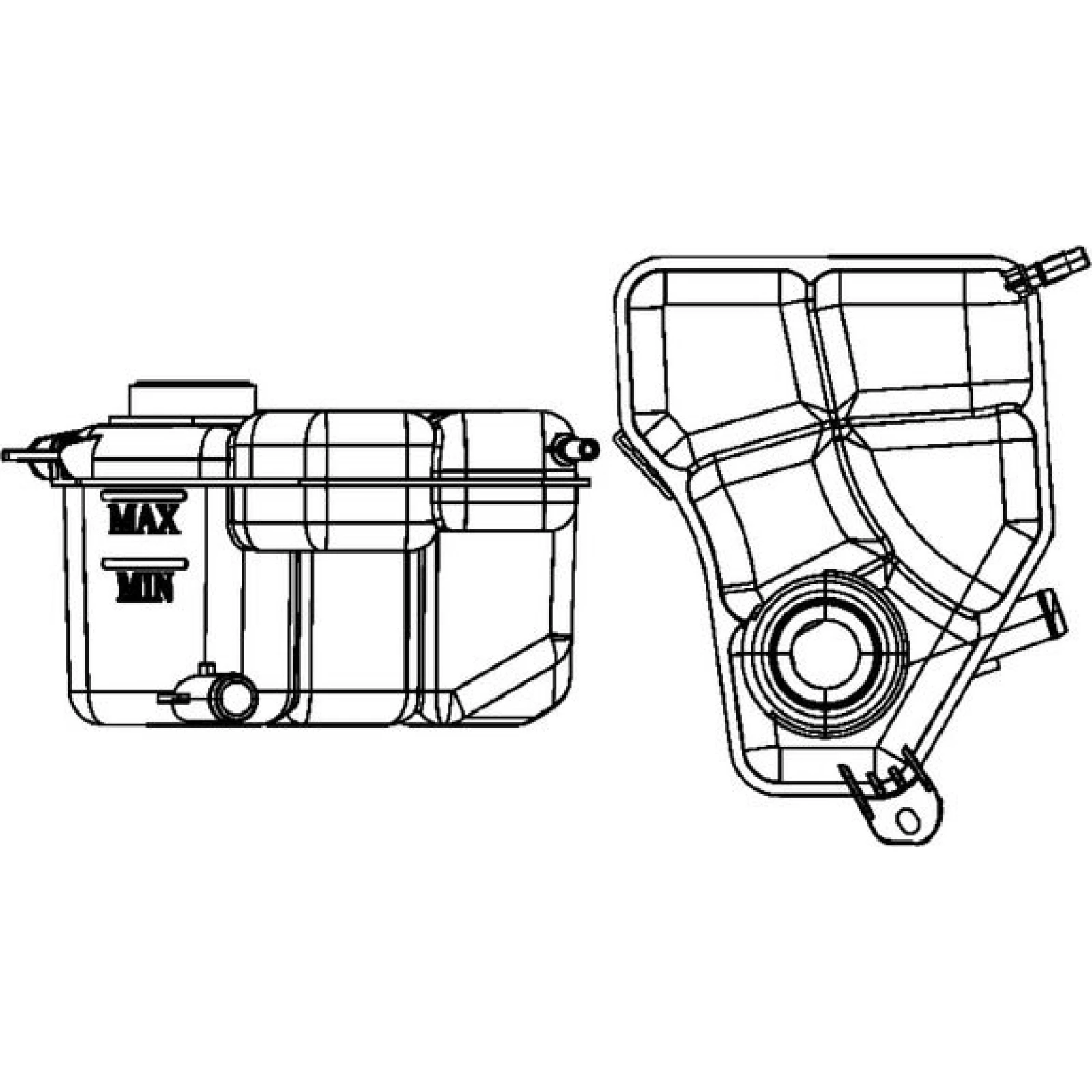 MAHLE Ausgleichsbehälter, Kühlmittel CRT 133 000S