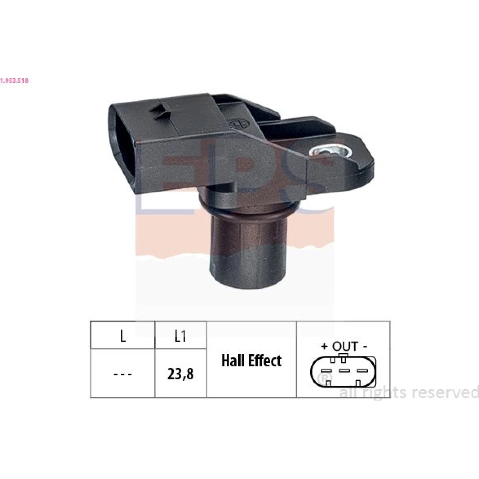 Sensor, Nockenwellenposition 1.953.518
