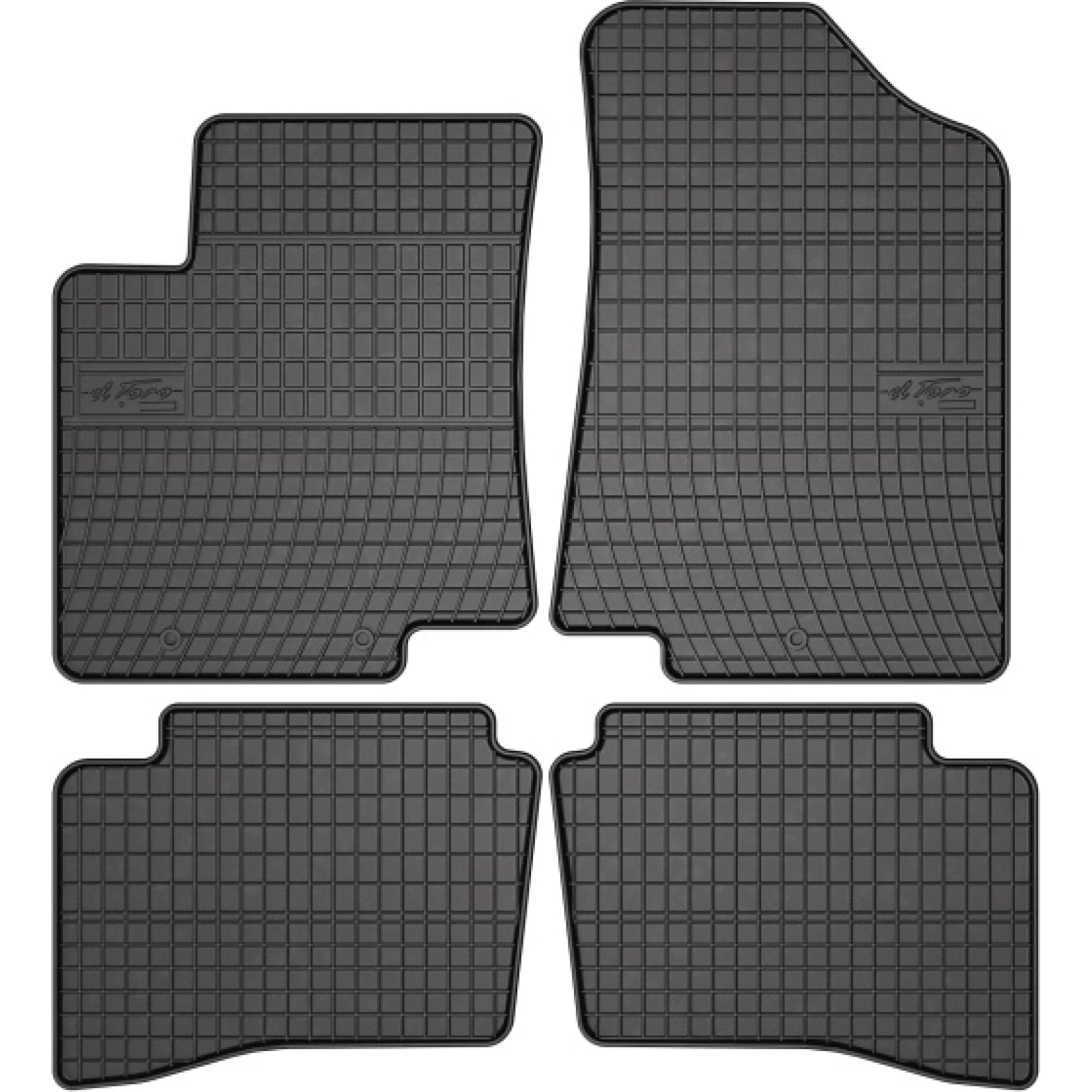 FROGUM passgenaue Kofferraummatte / Gummimatte Kia Rio III / Hyundai Accent / Solaris 2011 0427