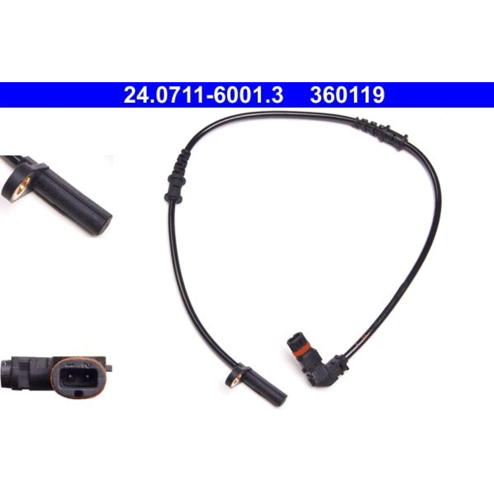 ATE ABS Sensor 24.0711-6001.3
