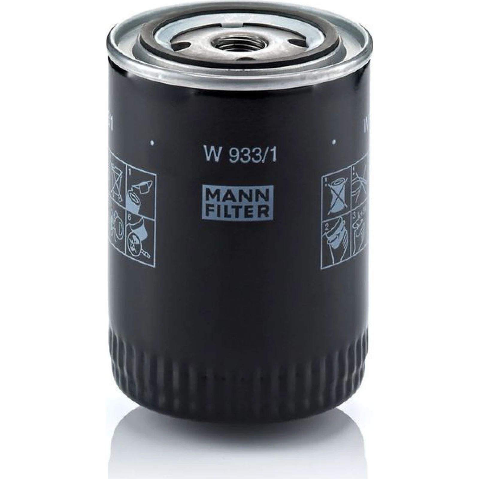 Mann & Hummel Ölfilter PKW W 933/1