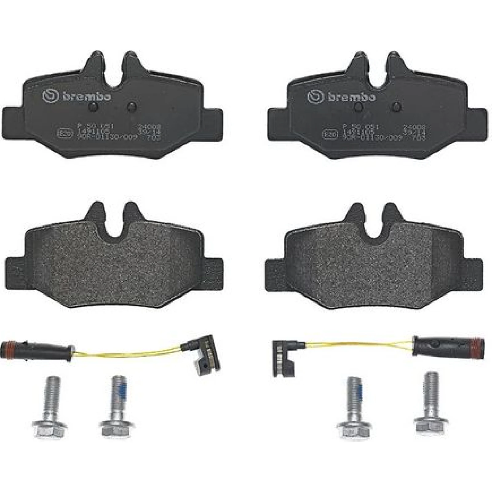 BREMBO Bremsklötze HA P 50 051
