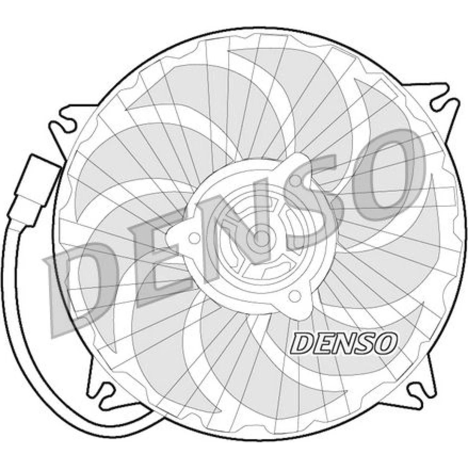 DENSO Kühlerlüfter DER21022