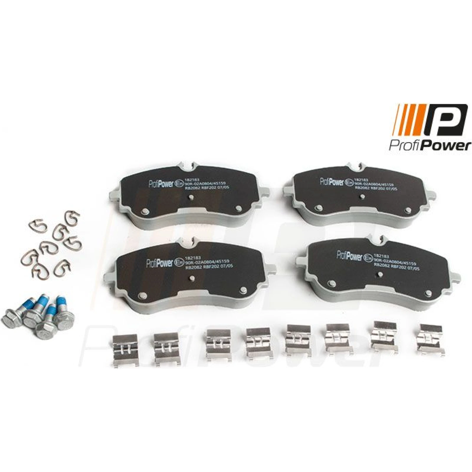 PROFIPOWER Bremsbelagsatz, Scheibenbremse 1B2183