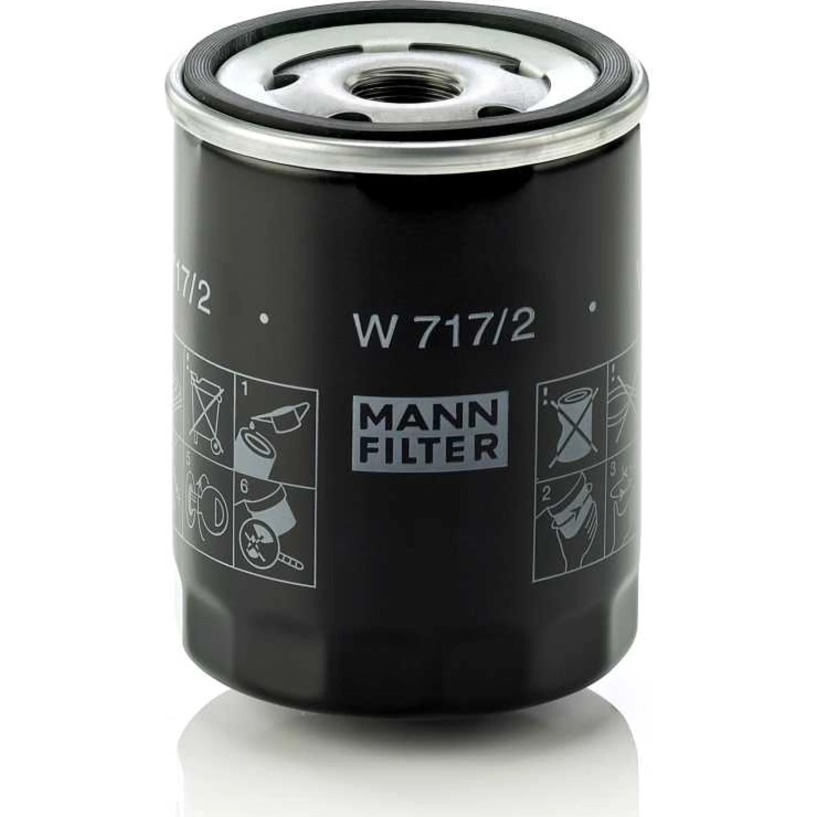 Mann & Hummel Ölfilter PKW W 717/2
