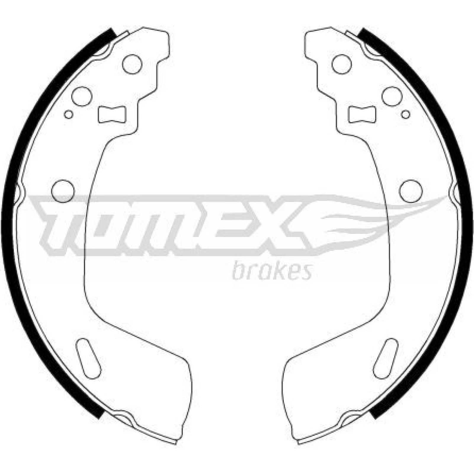 TOMEX brakes Bremsbackensatz TX 23-14