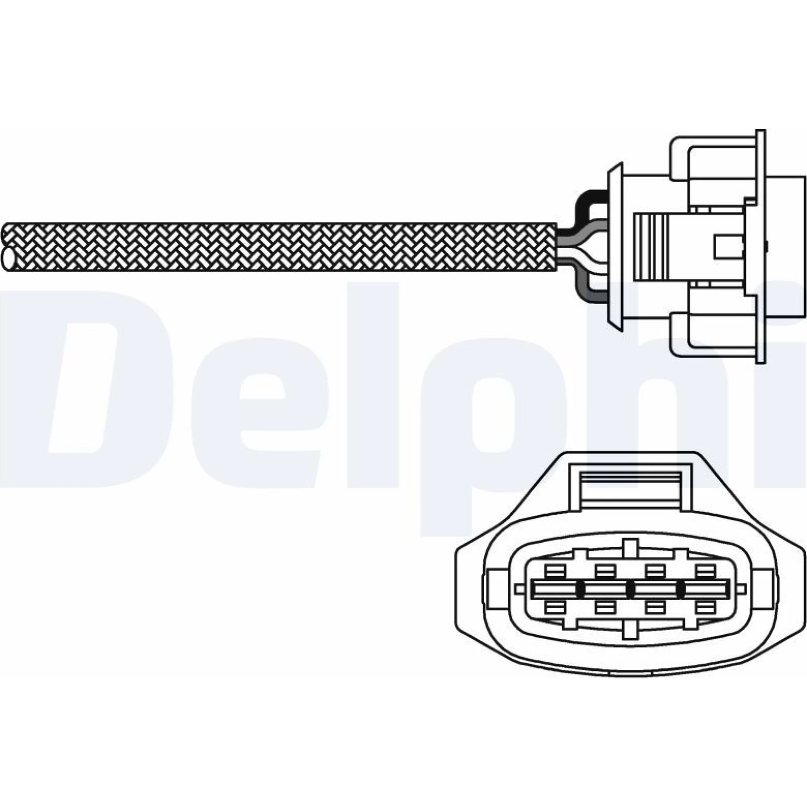 Delphi Lambdasonde ES10790-12B1