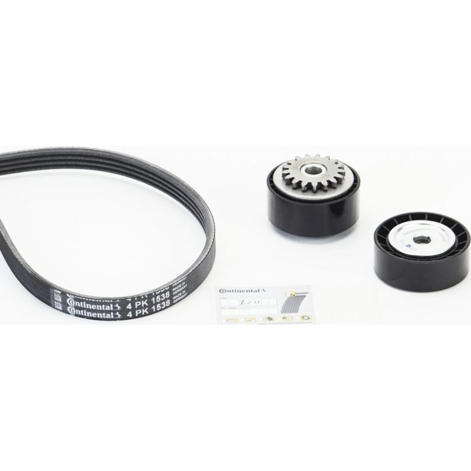 CONTINENTAL CTAM Keilrippenriemensatz 4PK1538K1