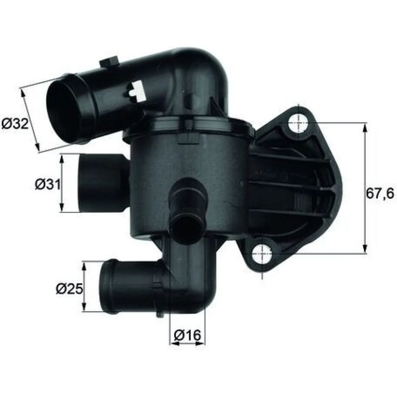Integralthermostat TI 33 87