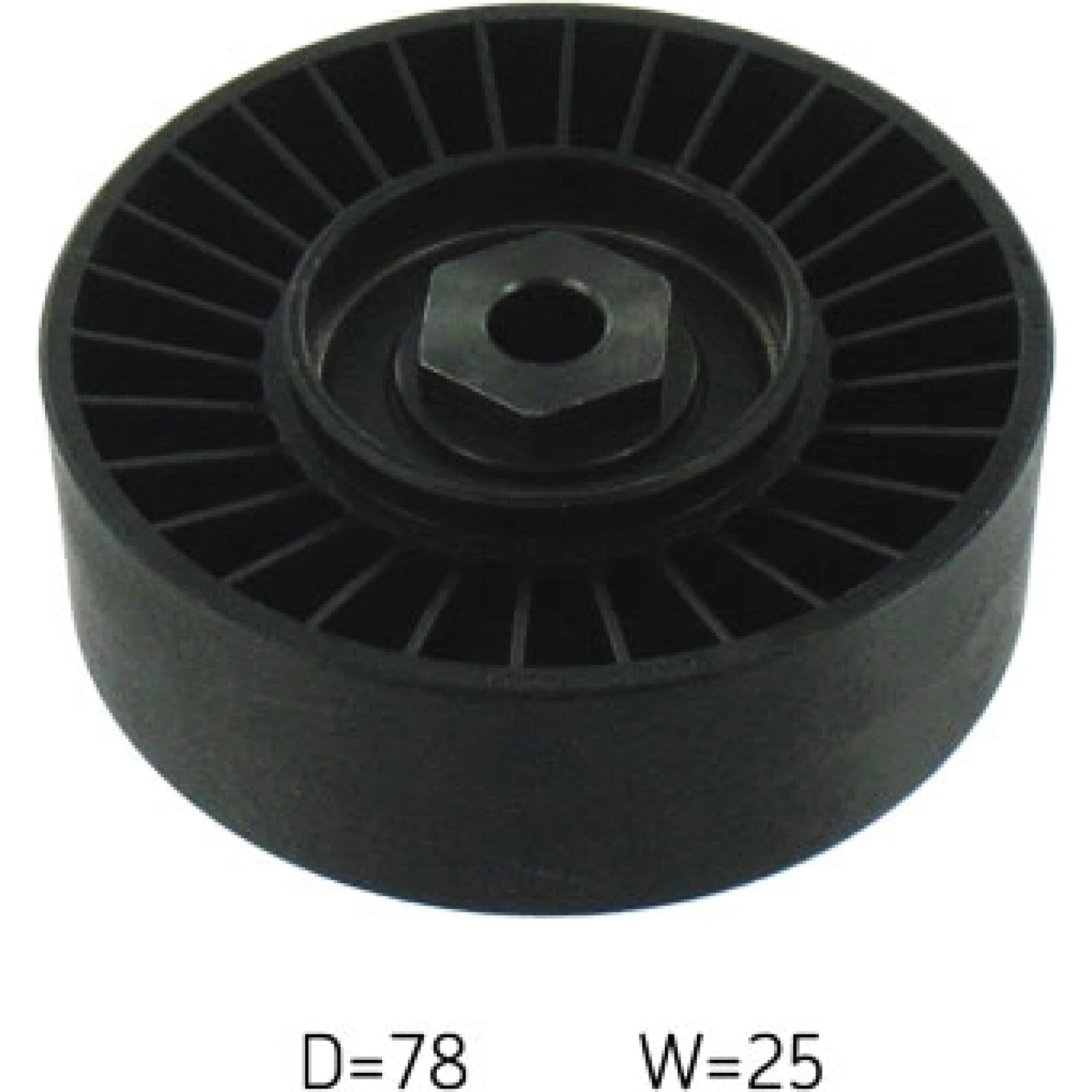 SKF Keilrippenriemen-Spannrolle VKM 31004