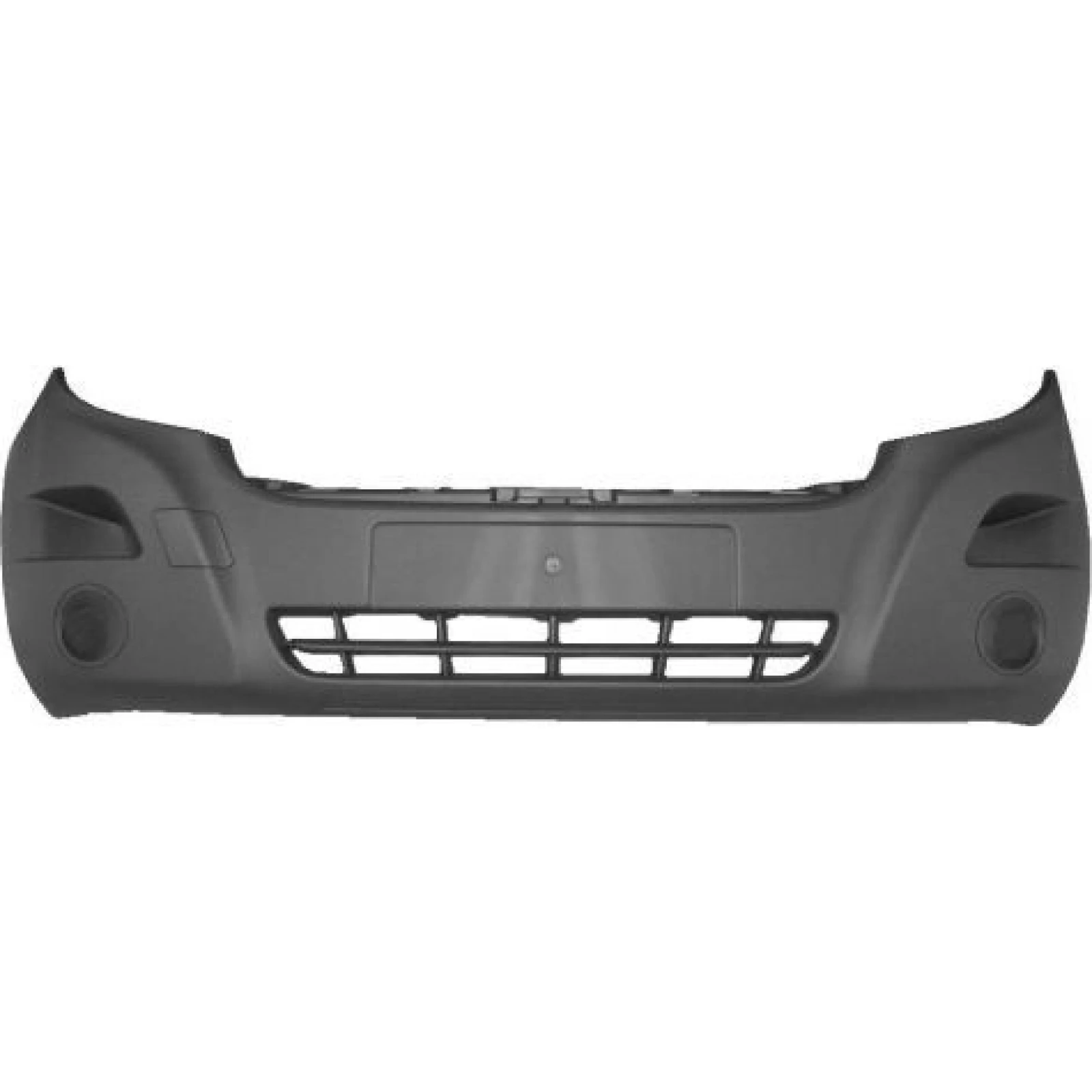 Stoßstange vorne schwarz ohne nebelscheinwerfer Premium Quality, passend für Renault Master III / Opel Movano B / Nissan NV400, ab 2010 5209,303,1