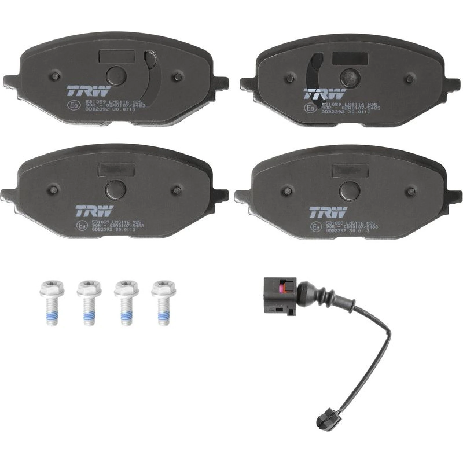 TRW Bremsbeläge Vorderachse GDB2392