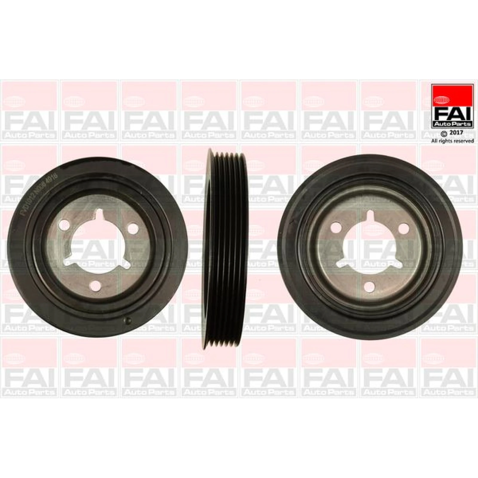 FAI AutoParts Riemenscheibe, Kurbelwelle FVD1012