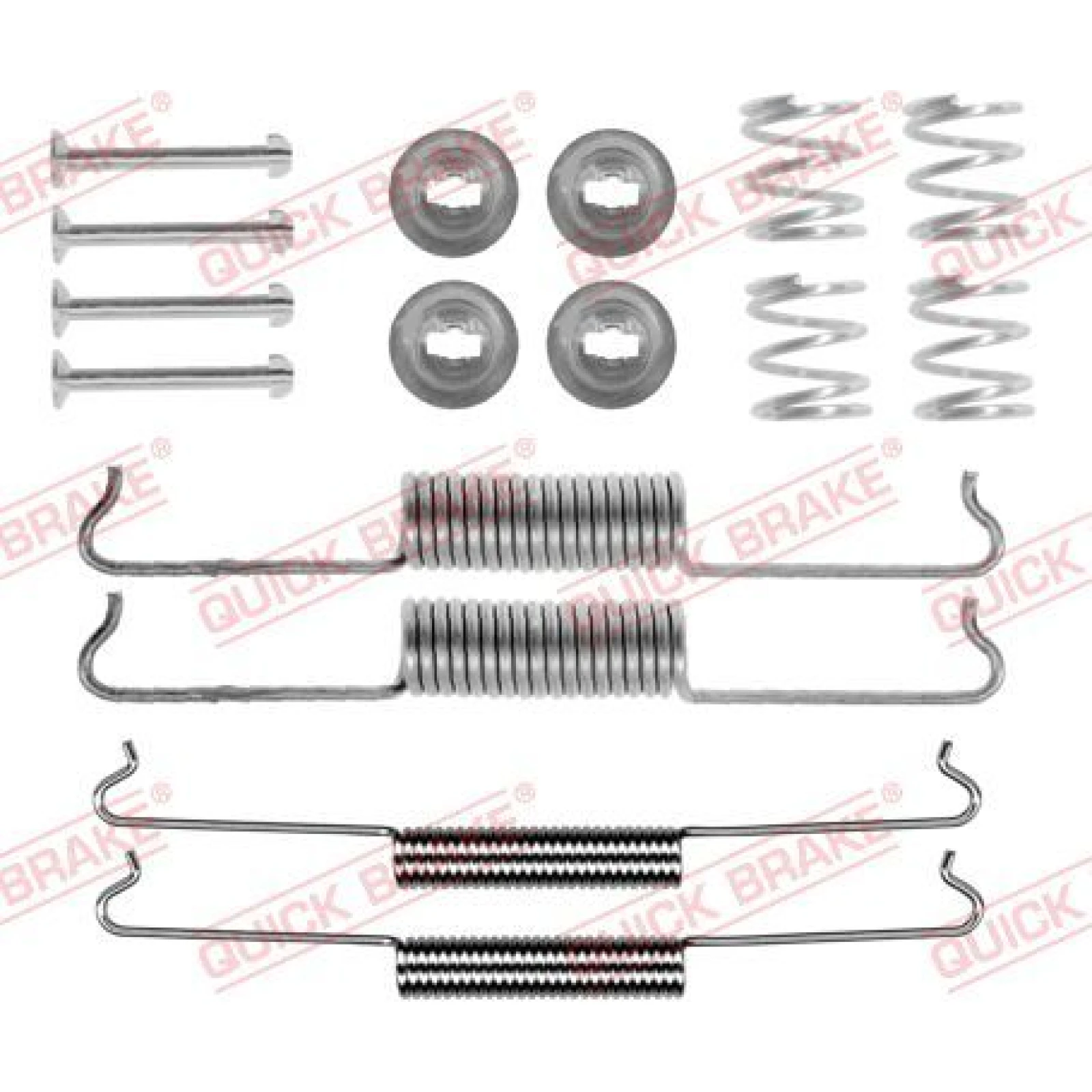 391-0521 Montagesatz f.Bremsbacken 105-0521