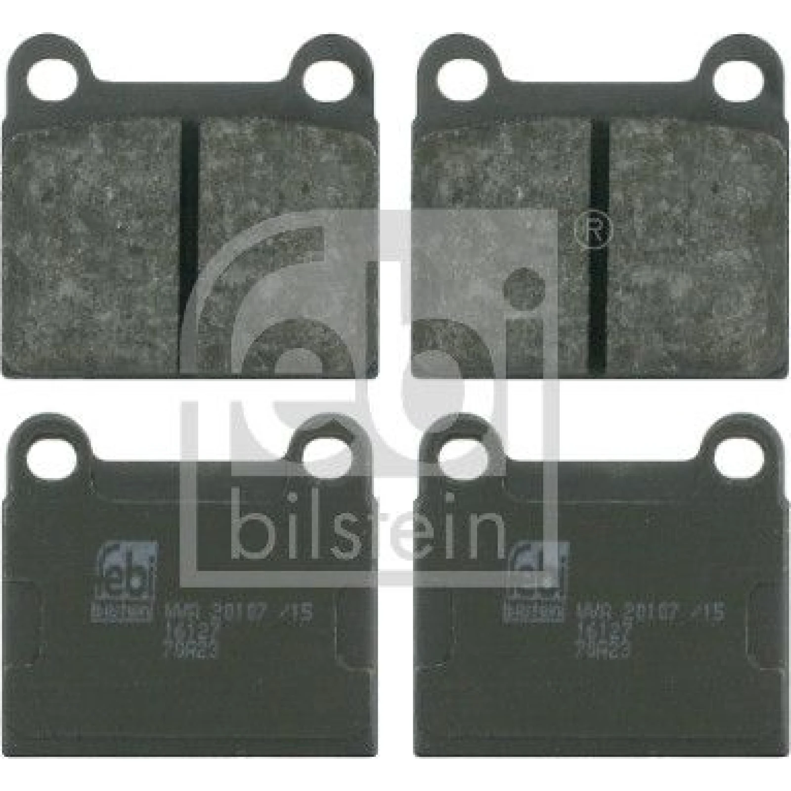 FEBI BILSTEIN Bremsbeläge 16127