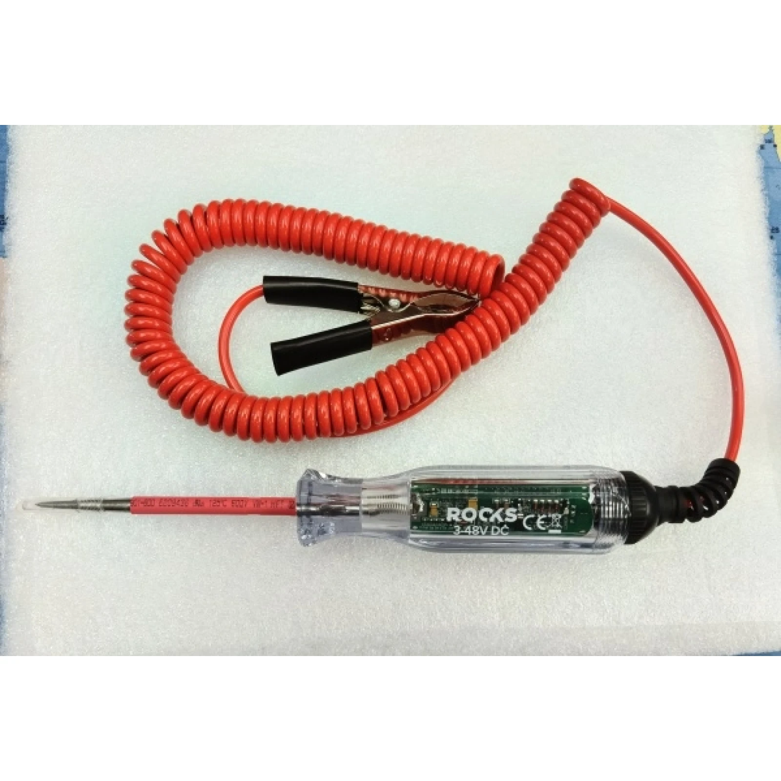Digitaler Spannungsmesser 3-48V, Strom, Spannung, Masse, Stromrichtung OK-03.0004