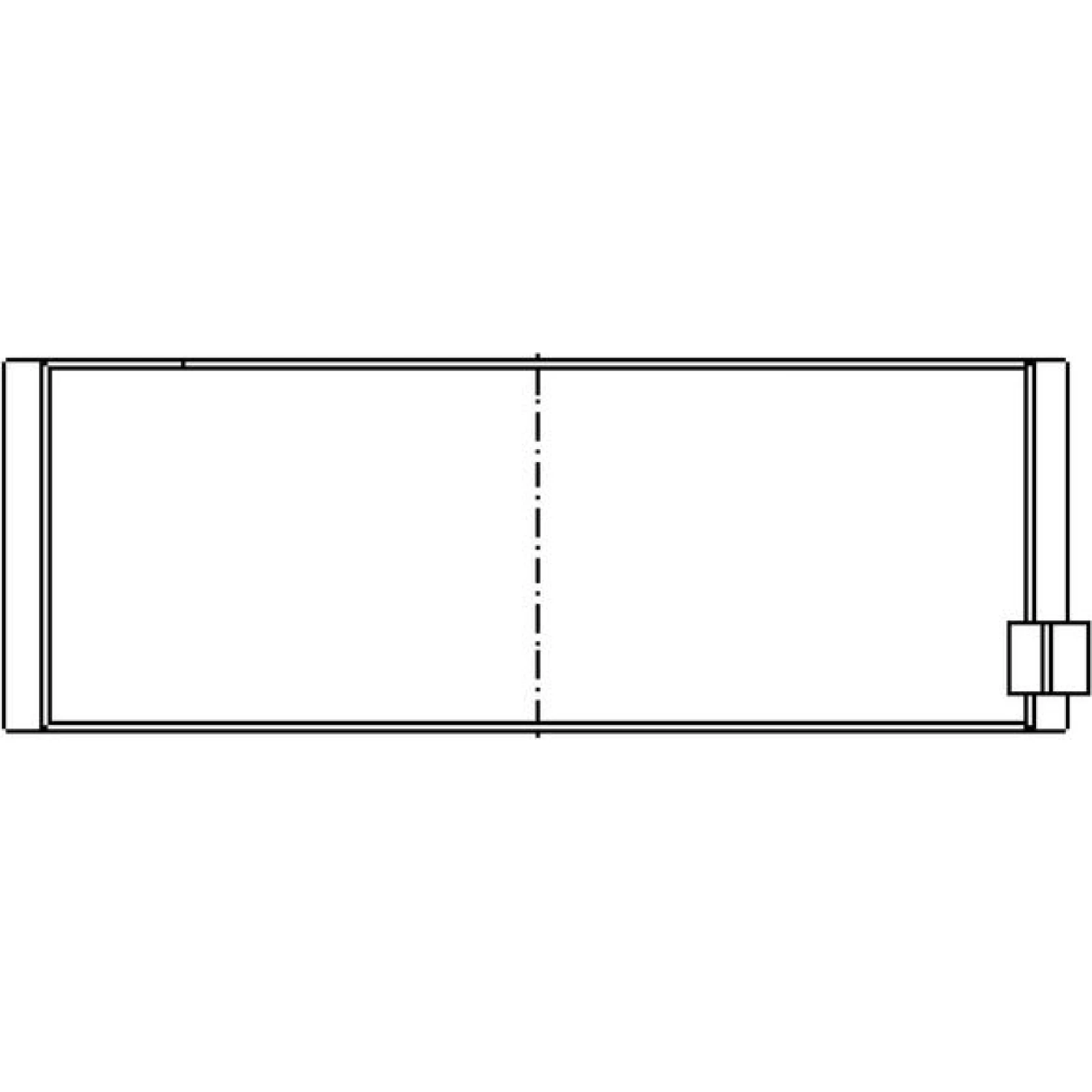 MAHLE Kurbelwellenlagersatz 039 HS 10075 000