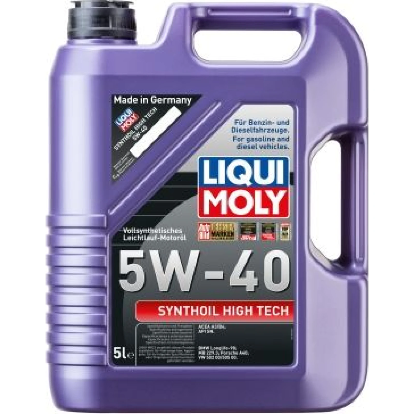 Liqui Moly Synthoil High Engine Oil 5 W-40
