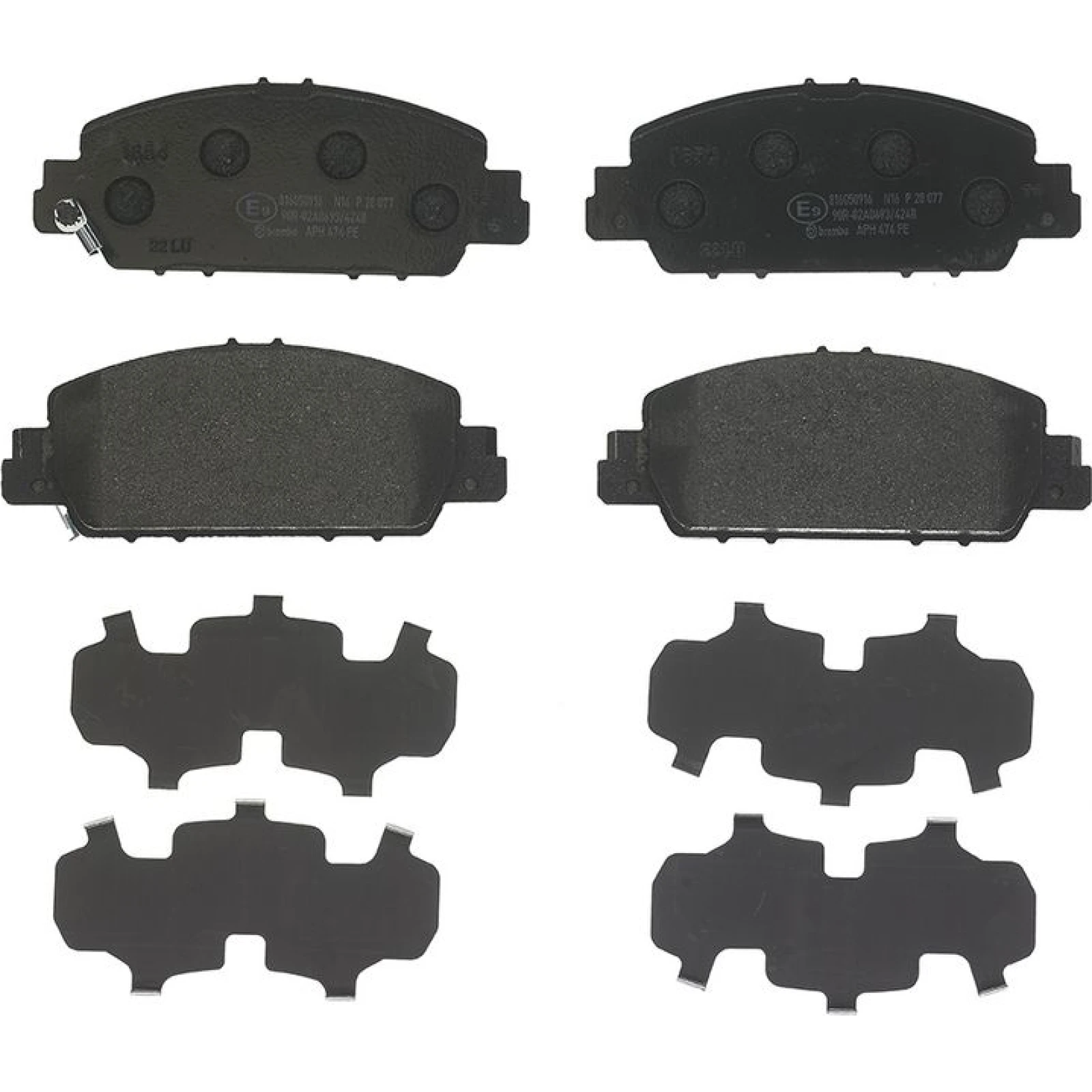 BREMBO Bremsklötze VA P 28 077