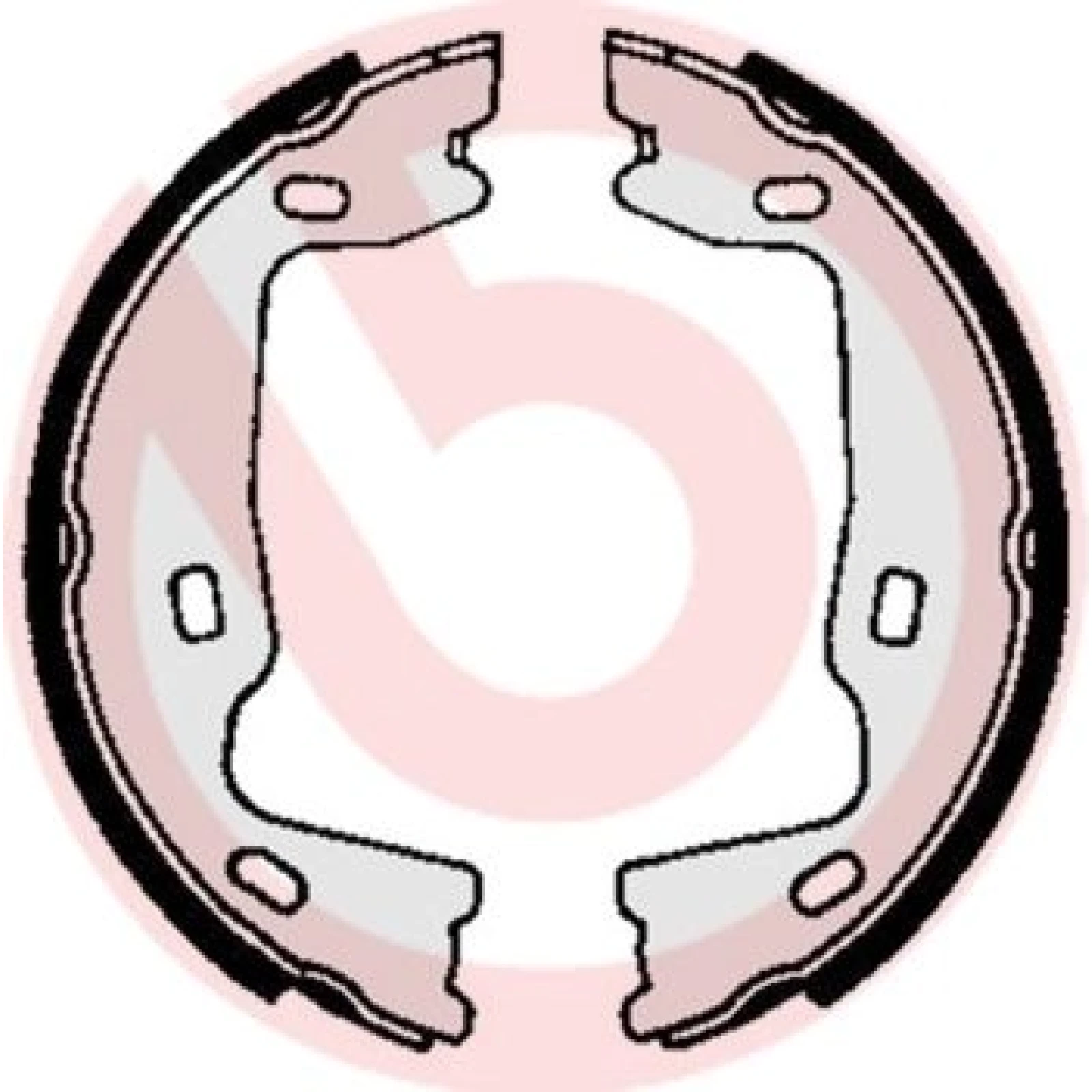 Bremsbackensatz HA S 59 521