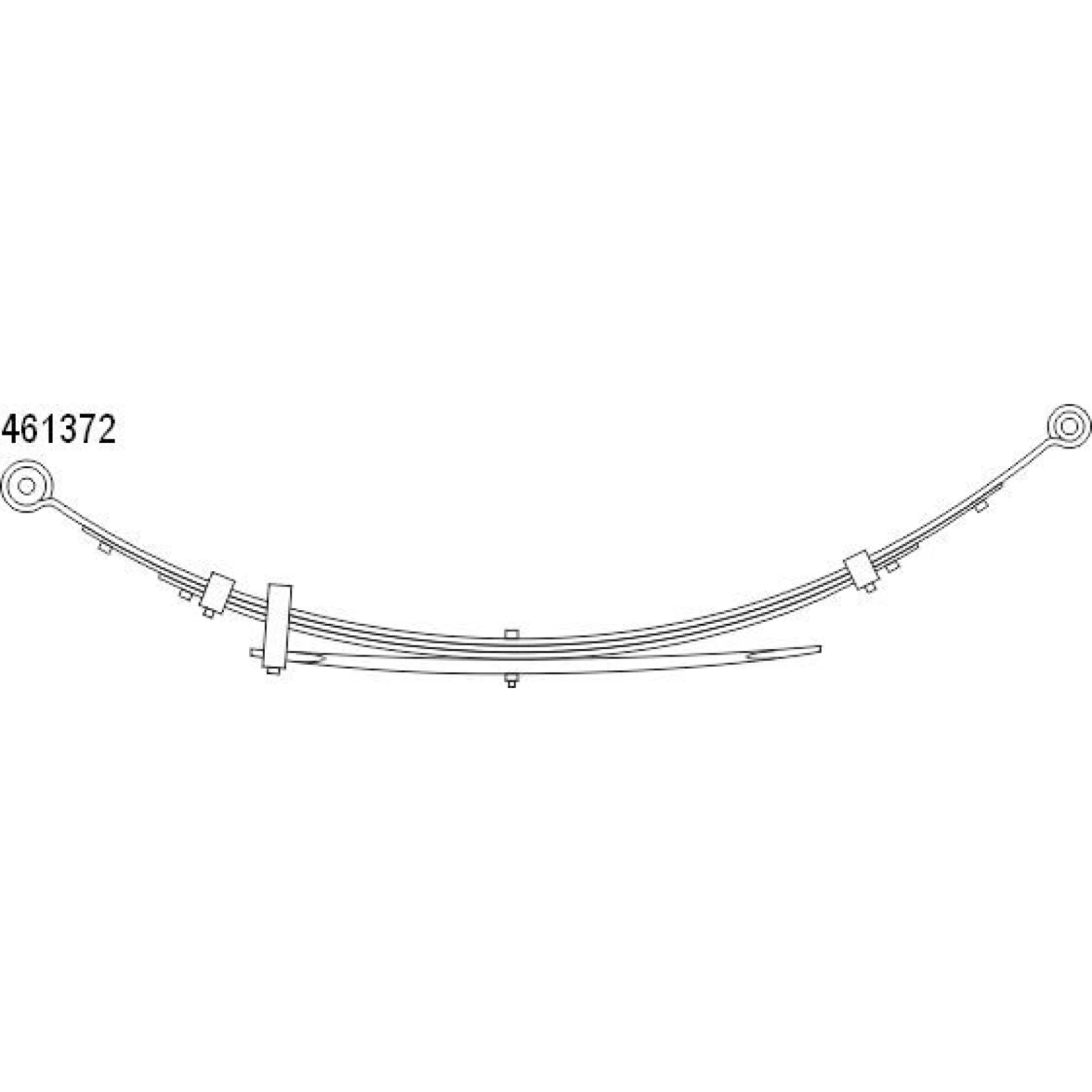 Federpaket - Federung/Dämpfung Opel T. Frontera A 92-98 (3+1) (550/660mm) 10.461.372.00
