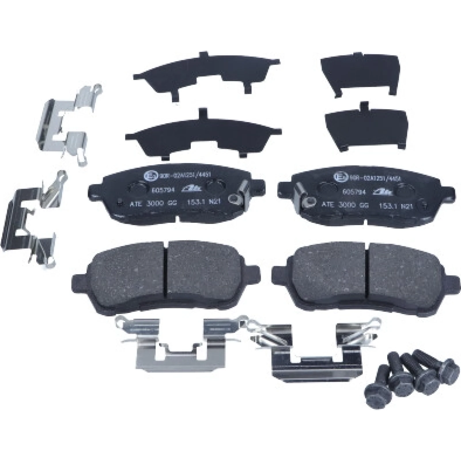 Bremsbelagsatz Ford P. Fiesta 1.0-1.6 08- Mit Sensor 13.0460-5794.2