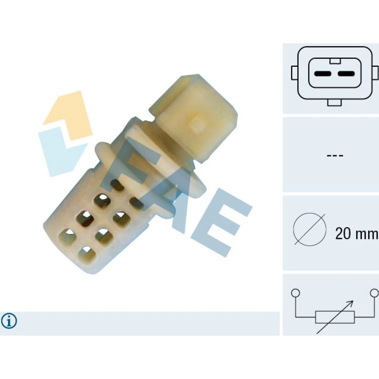FAE Sensor, Ansauglufttemperatur 33520