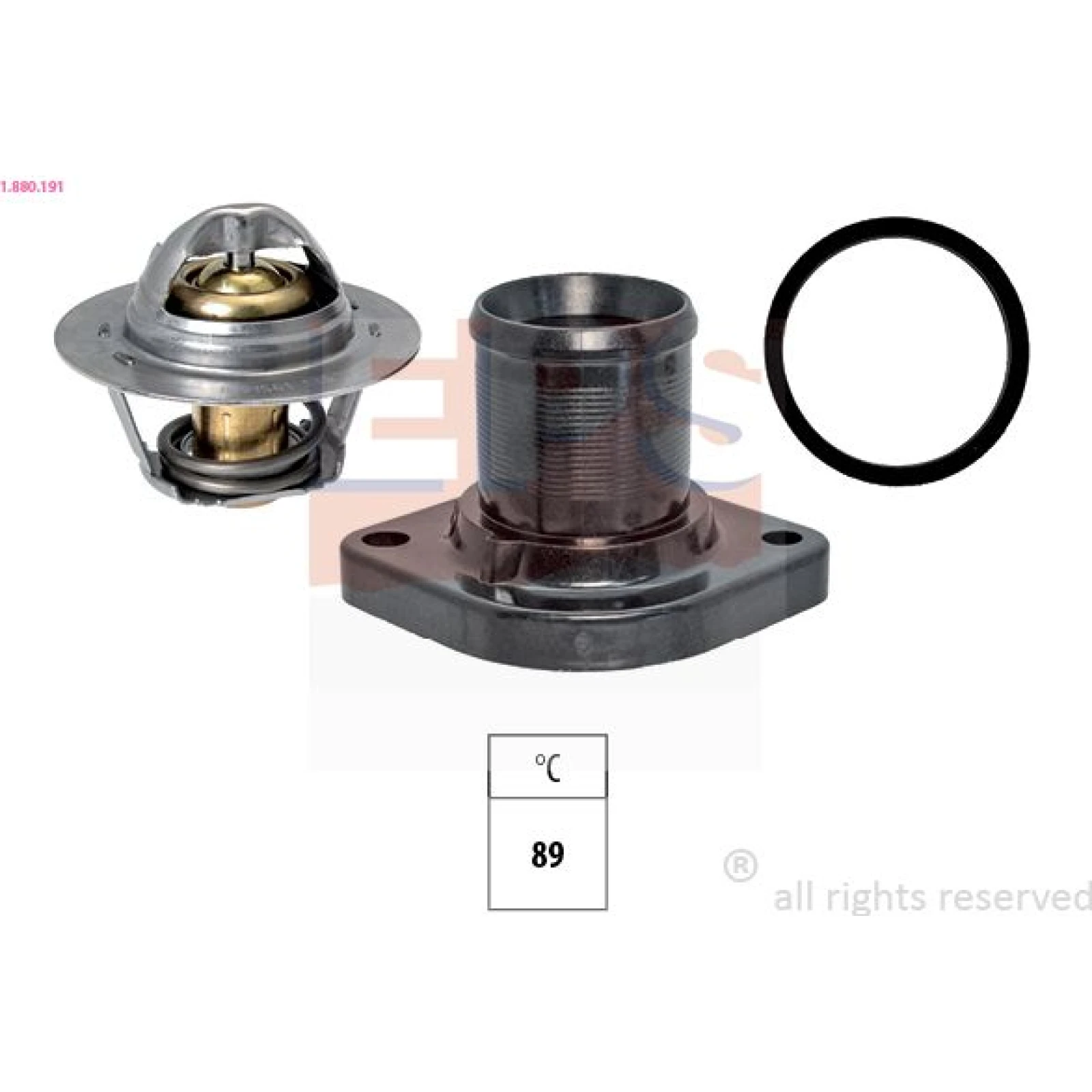Thermostat, Kühlmittel 1.880.191