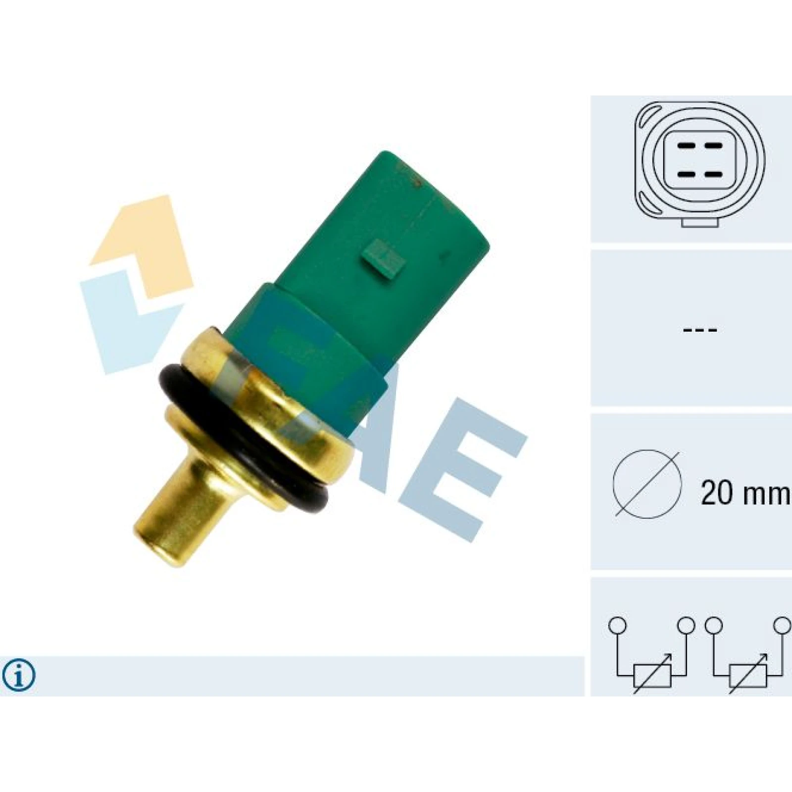 FAE Sensor, Kühlmitteltemperatur 33783