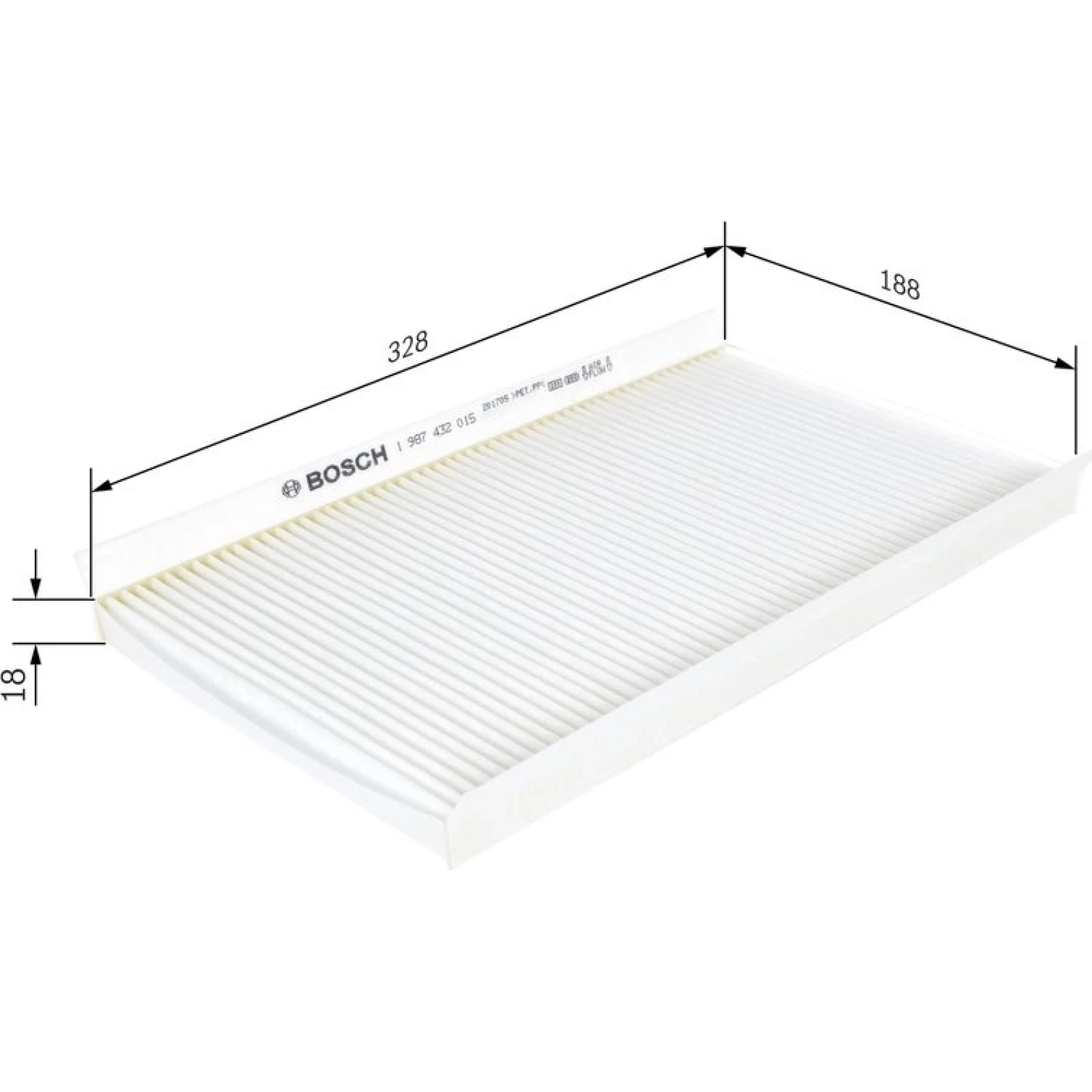 Bosch Innenraumfilter 1987432015