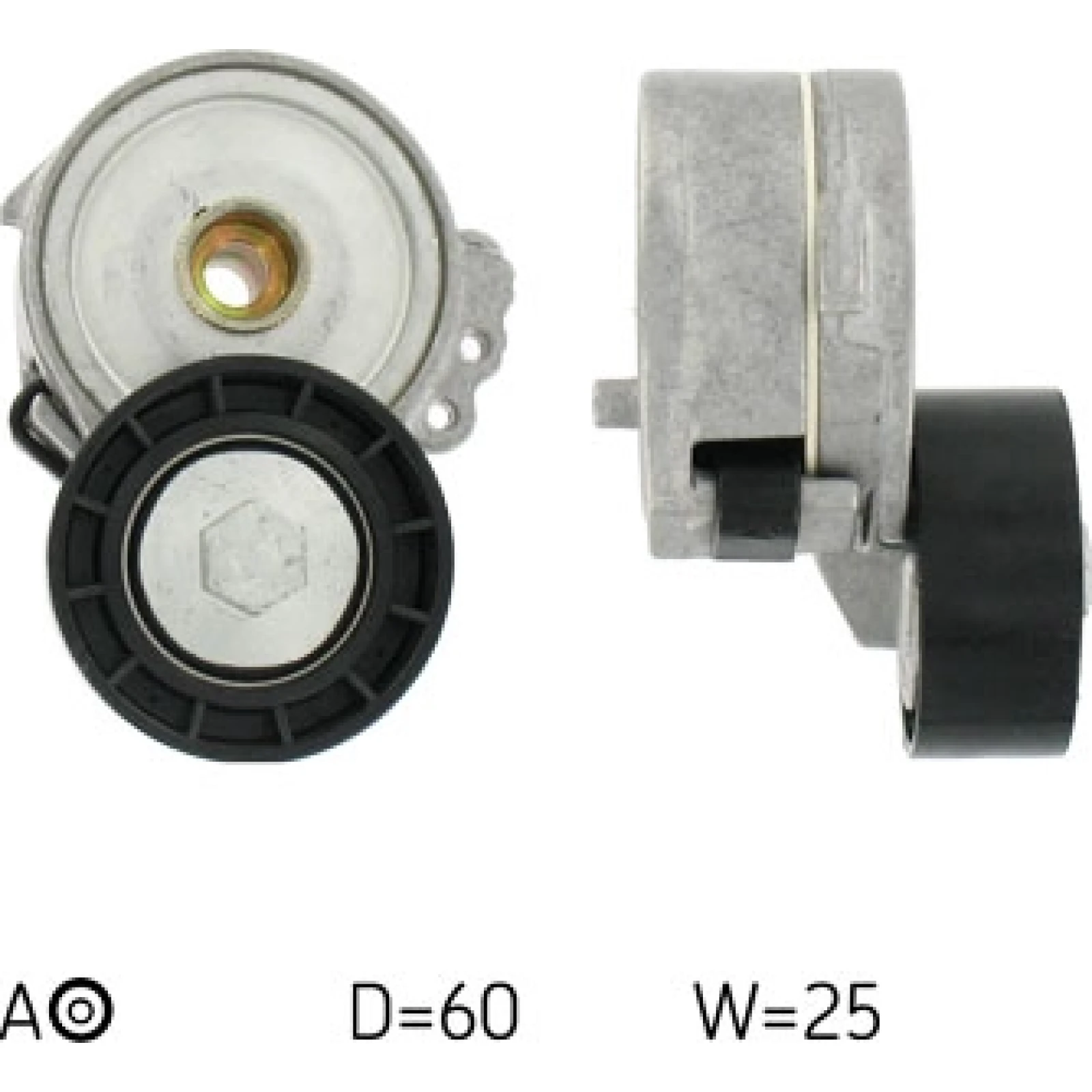 Spannrolle Multi-V VKM 33032