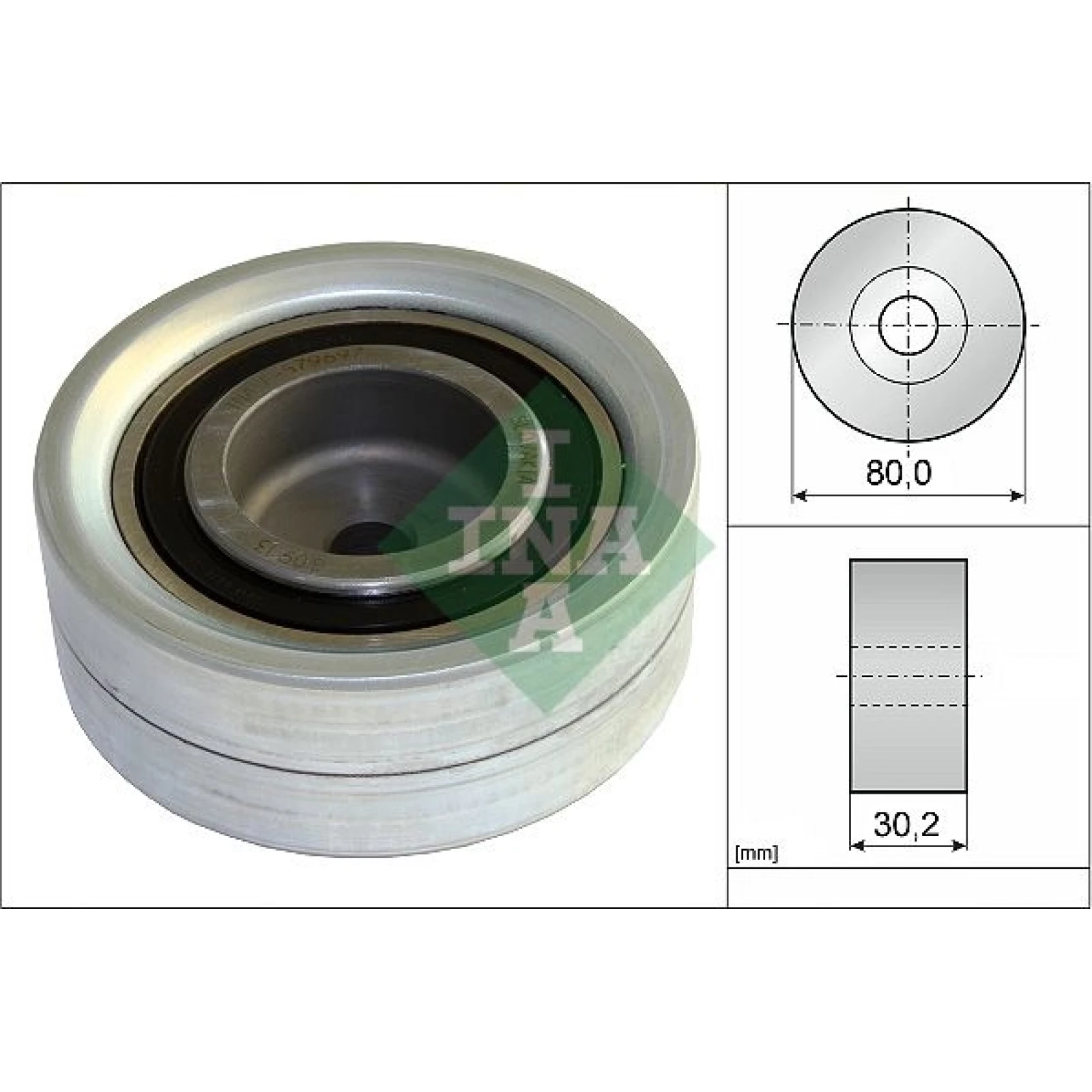 Umlenk-/Führungsrolle, Zahnriemen 532 0582 10