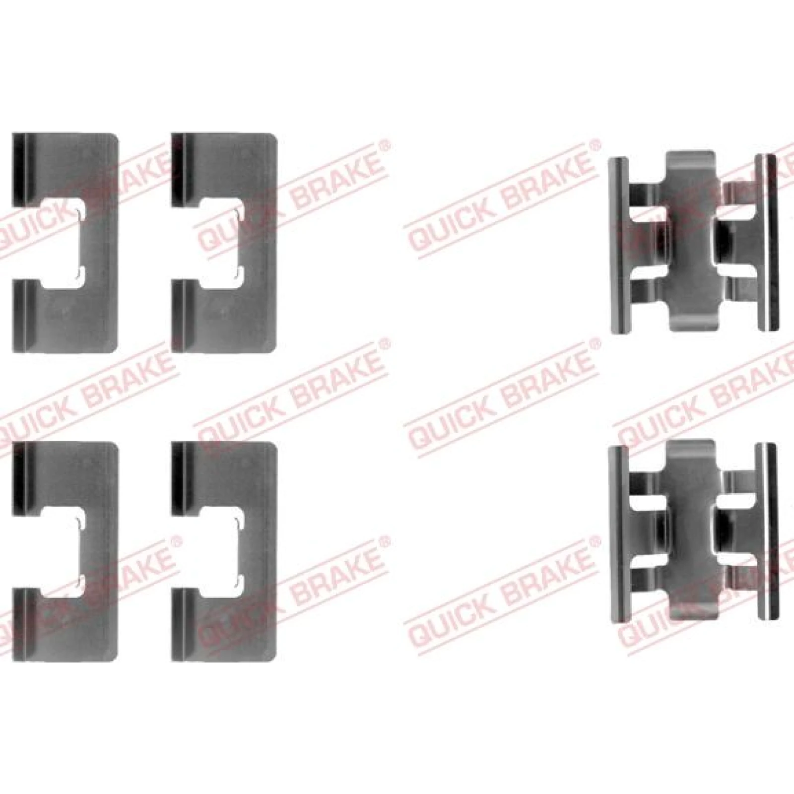 391-1091 Montagesatz f.Bremsklötze 109-1091