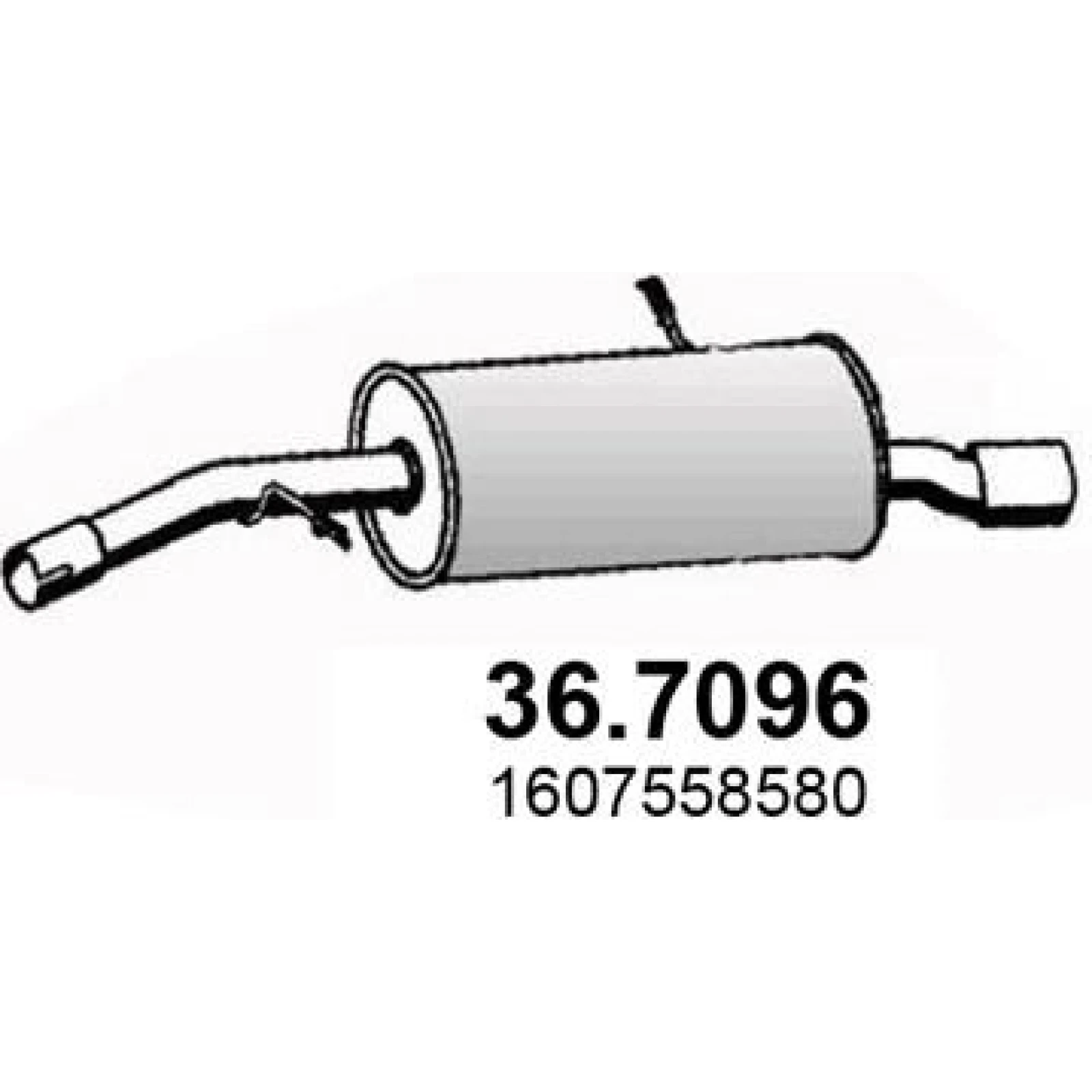 Endschalldämpfer 36.7096