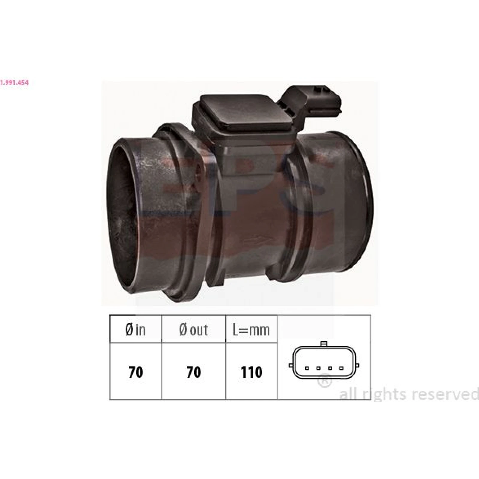 Luftmassenmesser 1.991.454