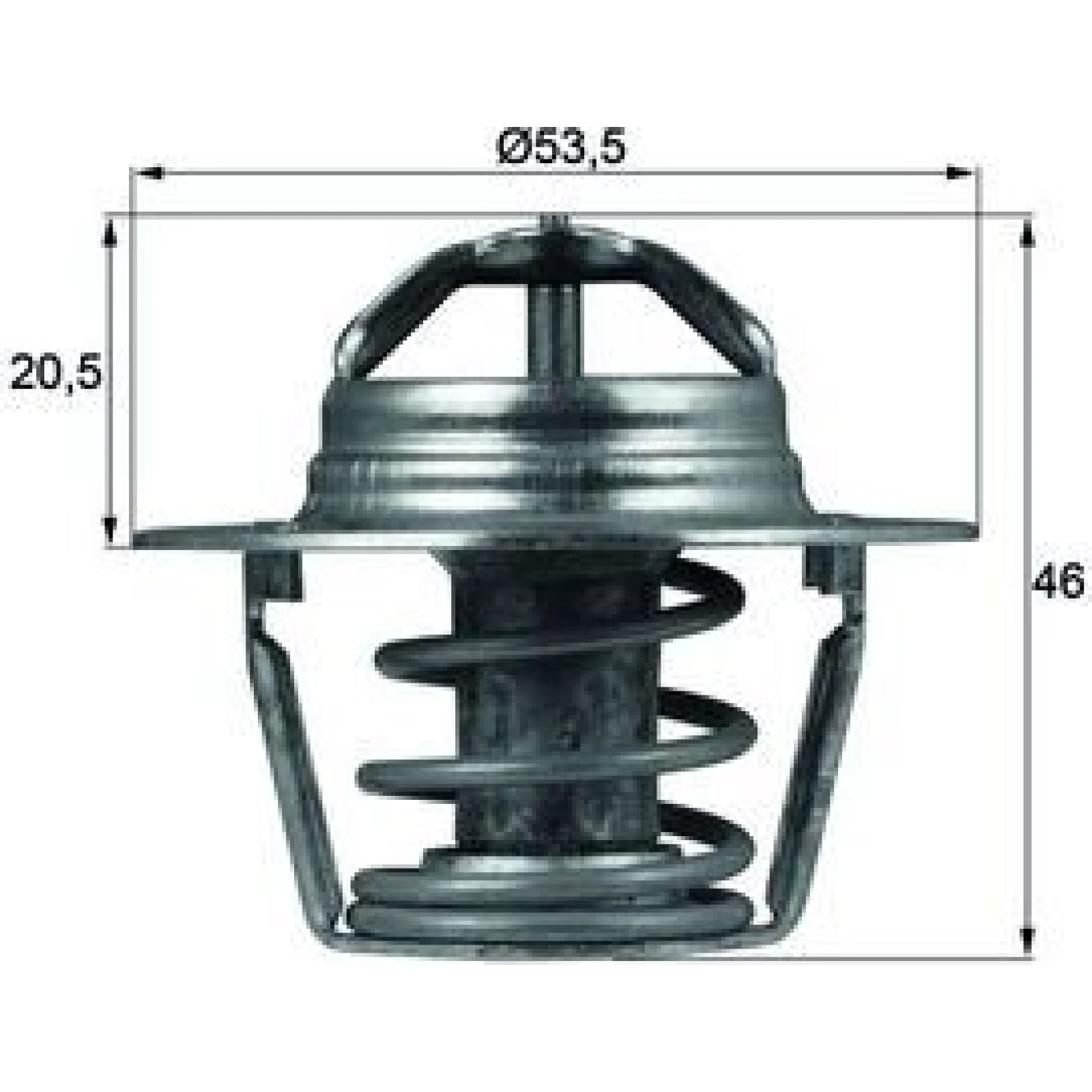 Thermostateinsatz mit Dichtung TX 91 89D