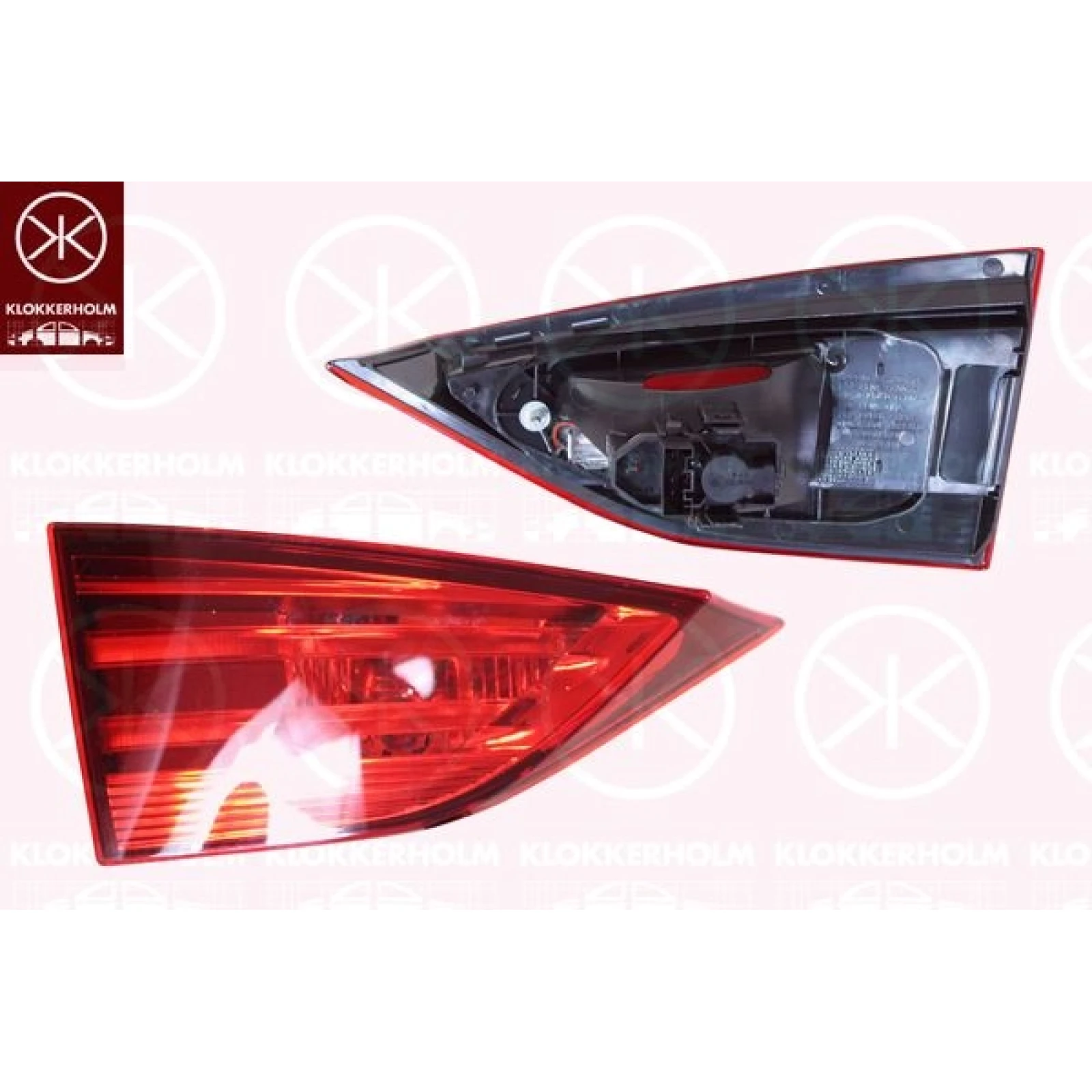 Heckleuchte I R ROT/WEISS LED PQ 1765,645,2
