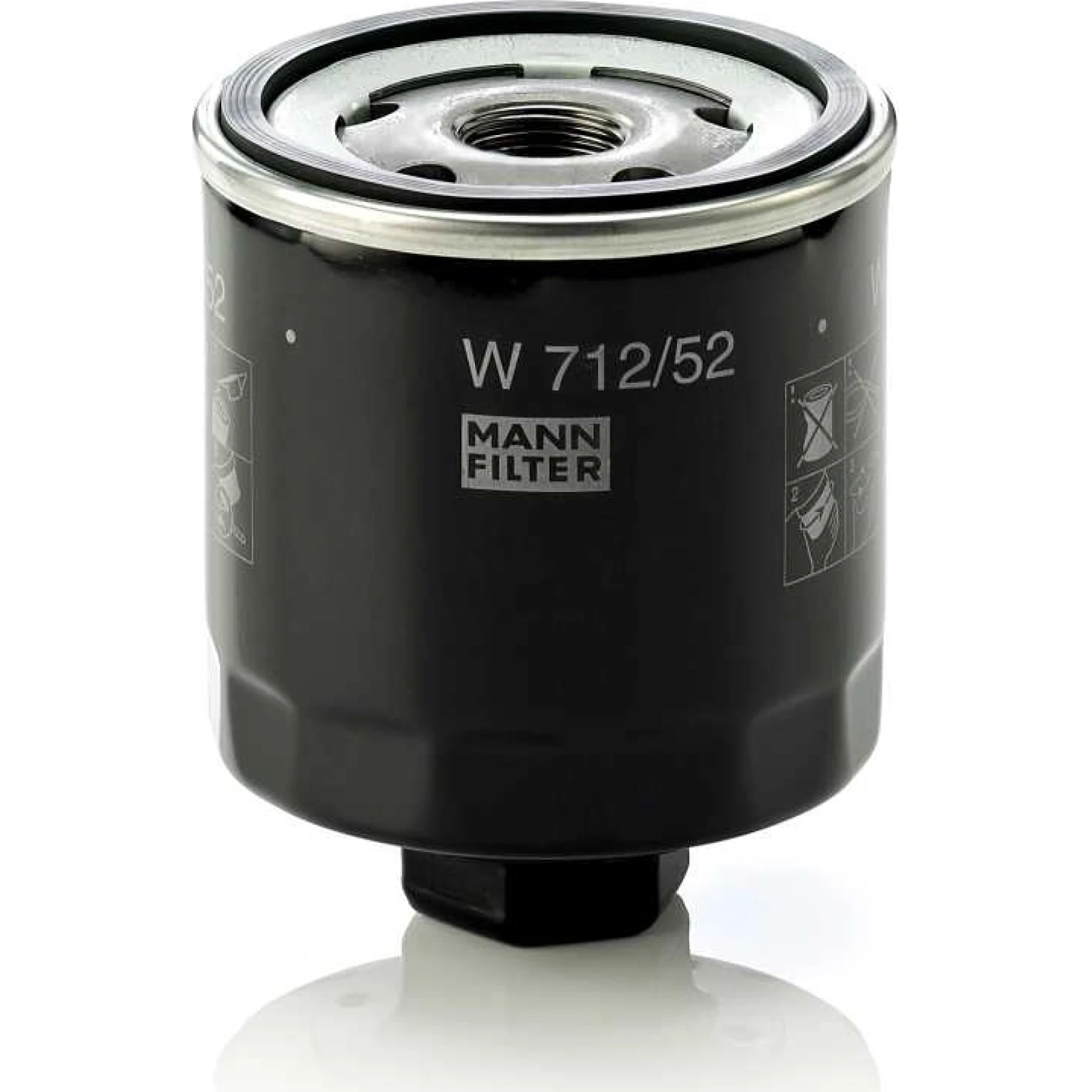 Mann & Hummel Ölfilter PKW W 712/52