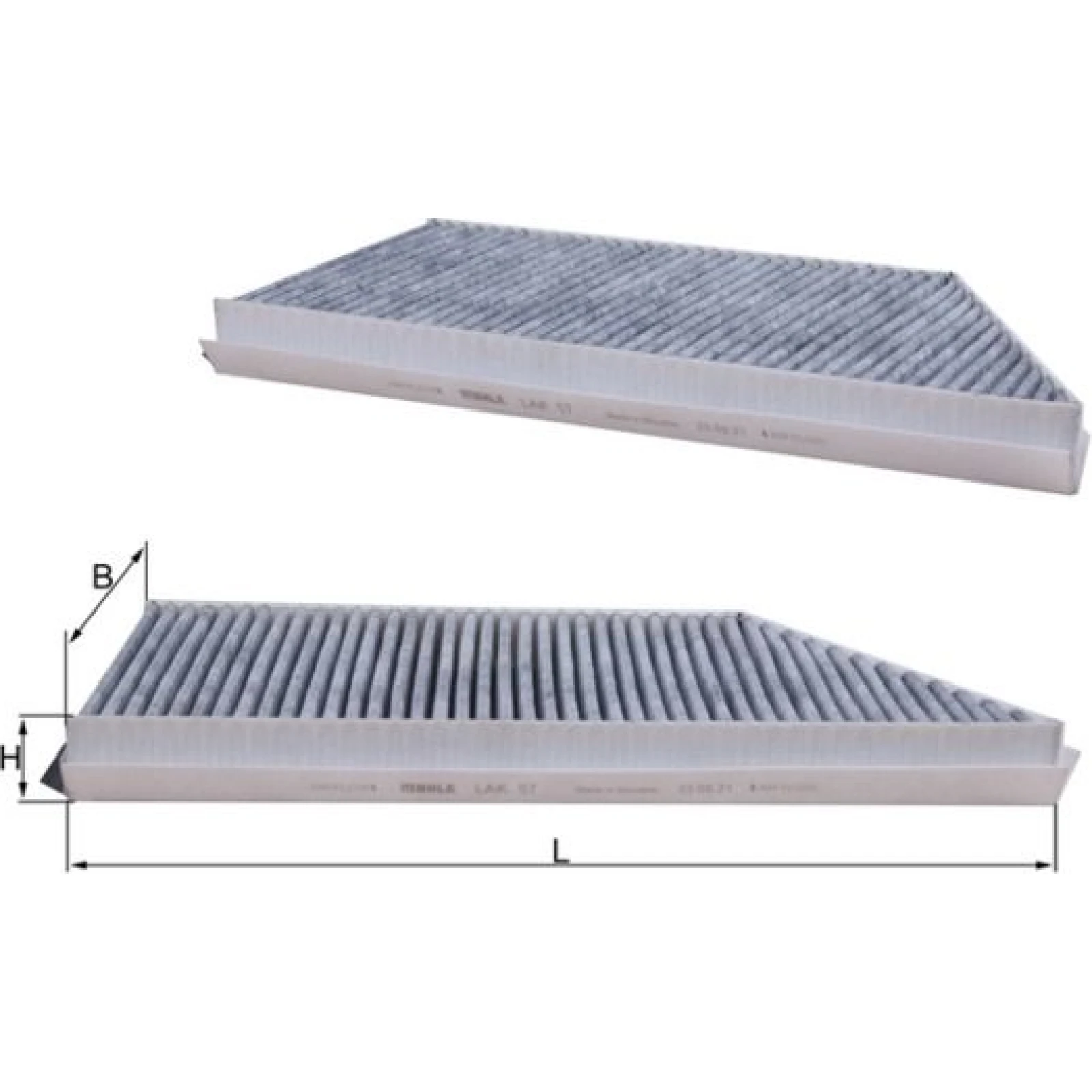 MAHLE Filter, Innenraumluft LAK 57