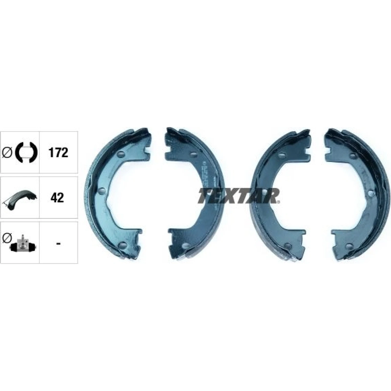 Handbremsbacken Iveco Daily 96 91059000