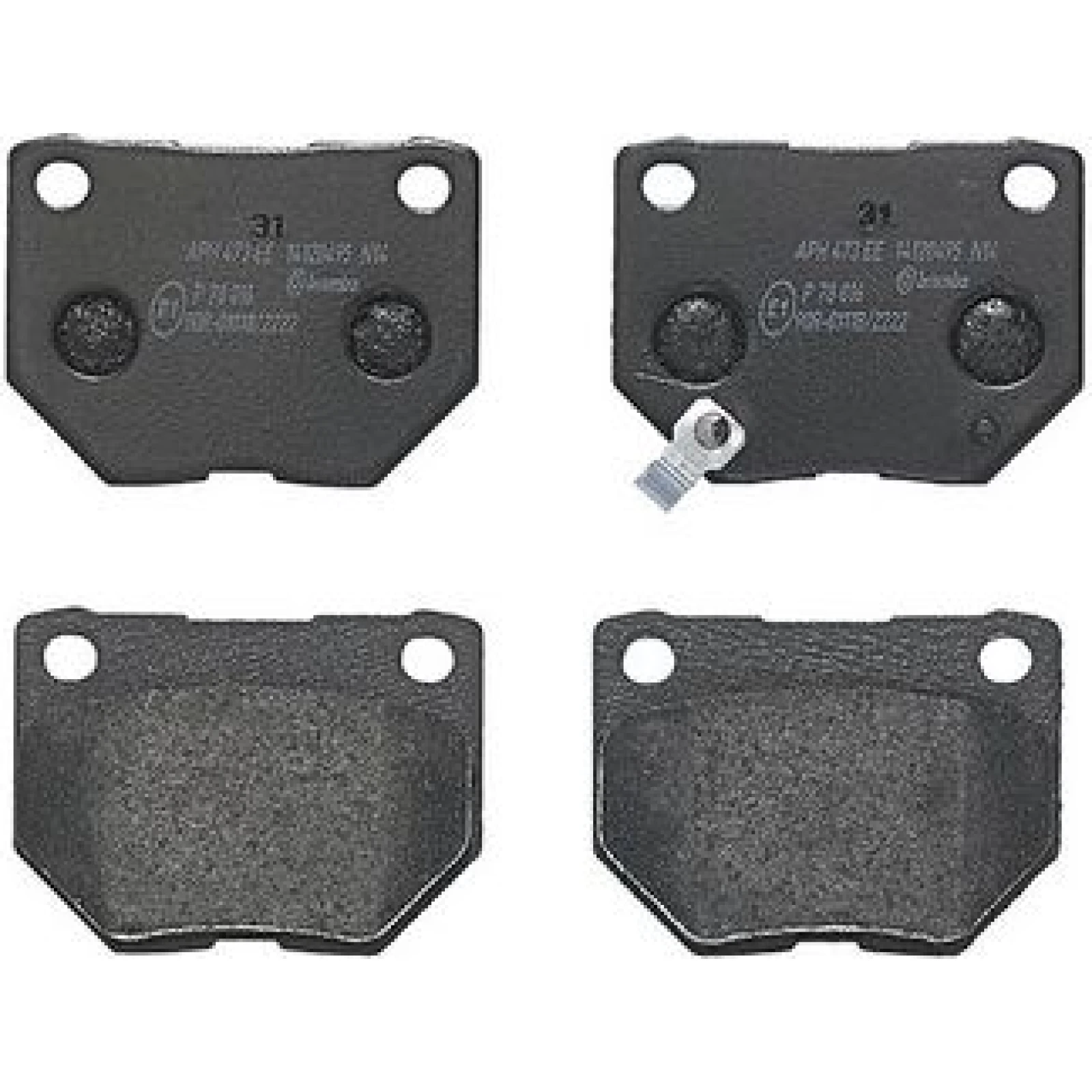 BREMBO Bremsklötze HA P 78 016