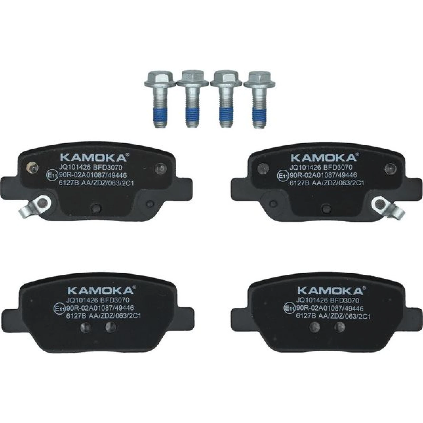 KAMOKA Bremsbelagsatz, Scheibenbremse JQ101426