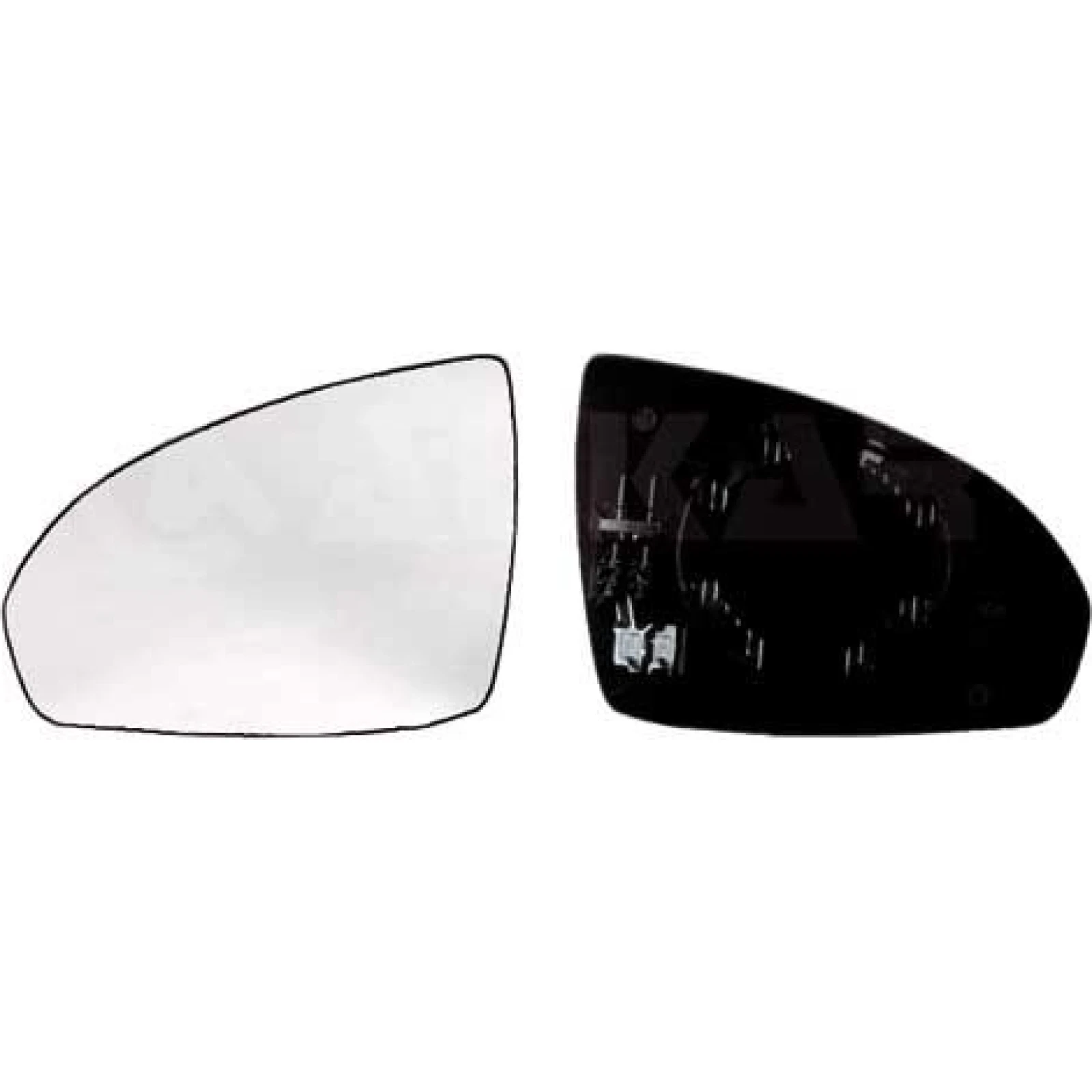 Spiegelglas, Außenspiegel 6431009